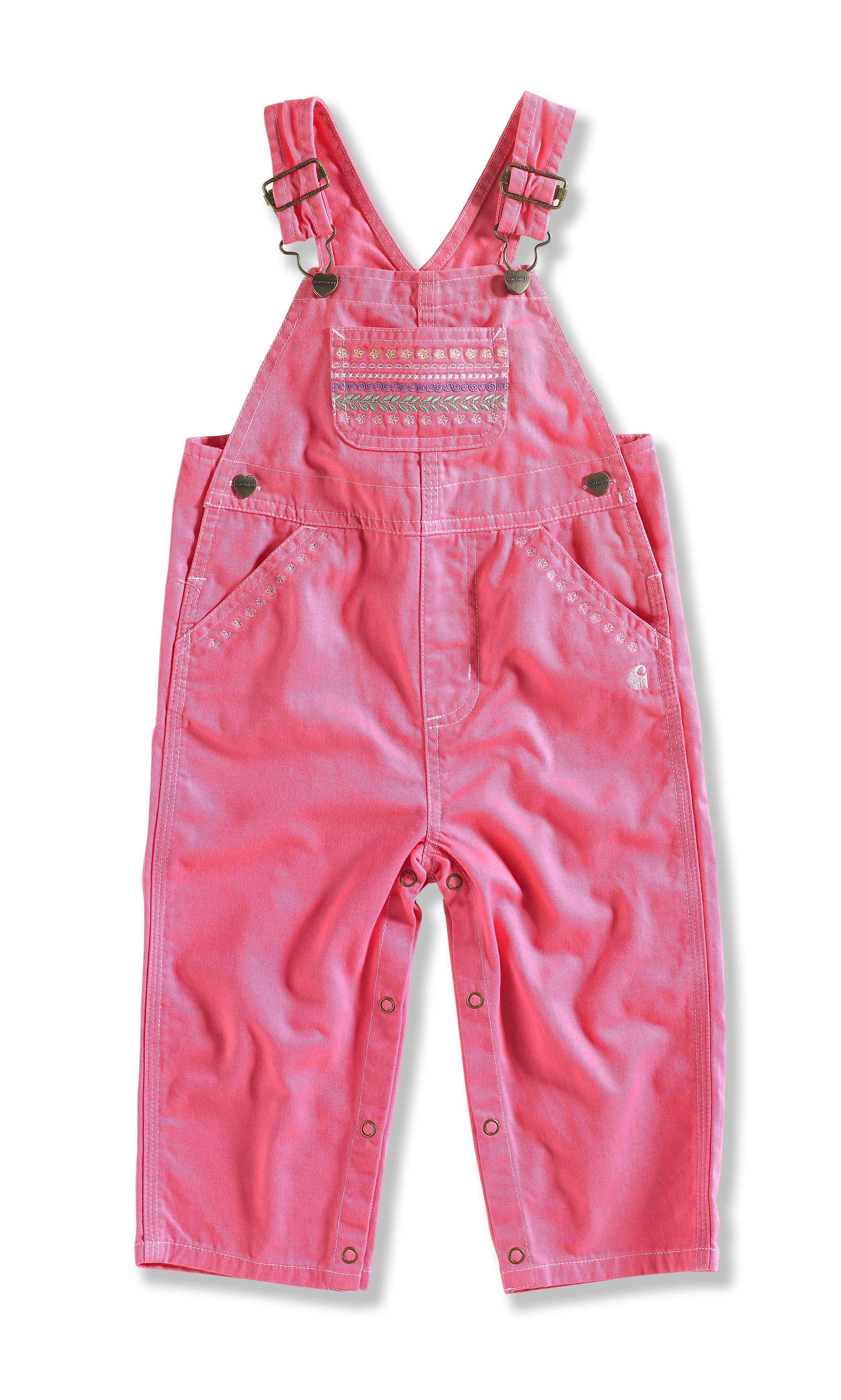 INFANT GIRL'S CANVAS OVERALL