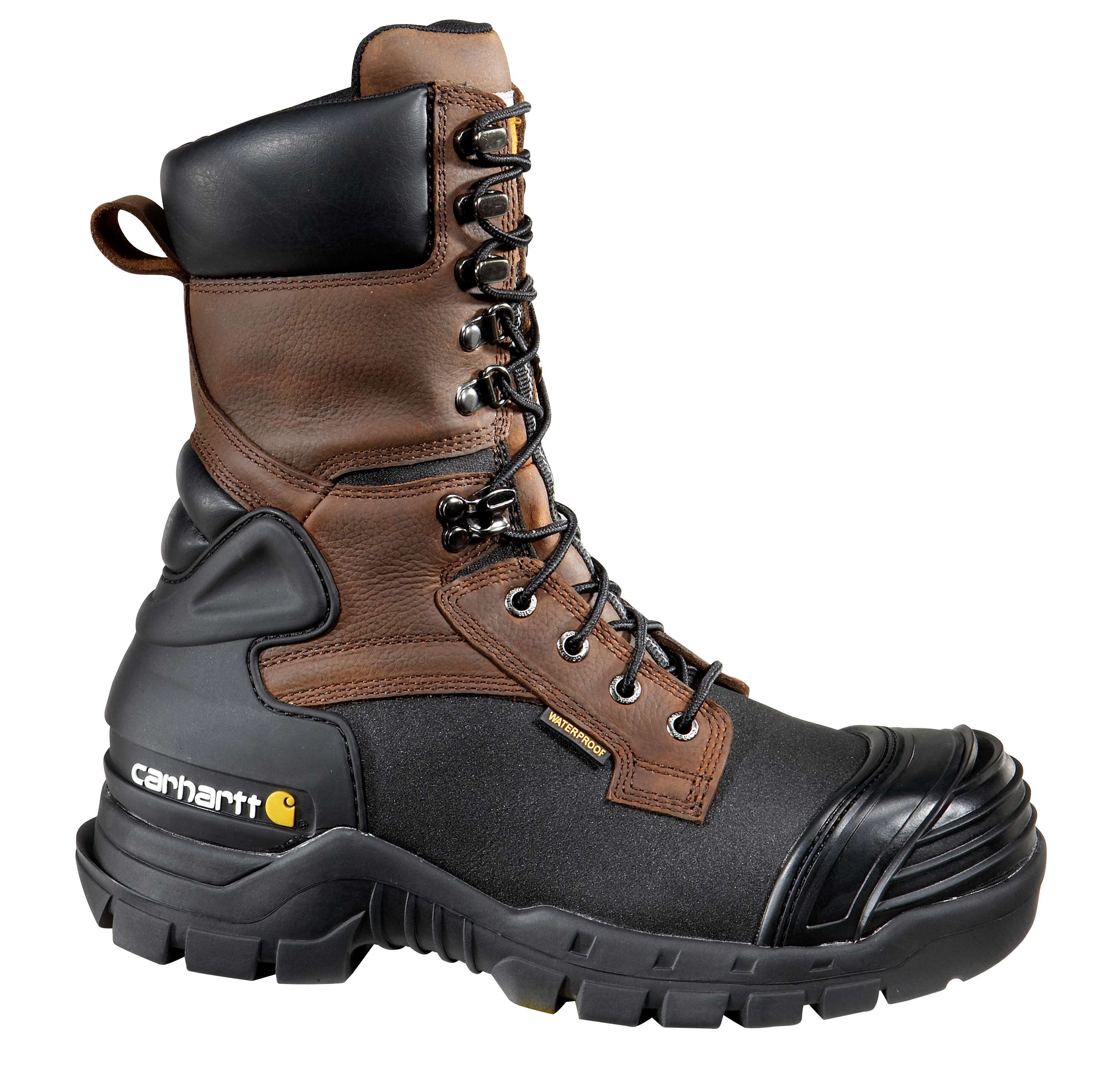 Men�s 10-Inch Insulated Brown Pac Boot/Non-Safety