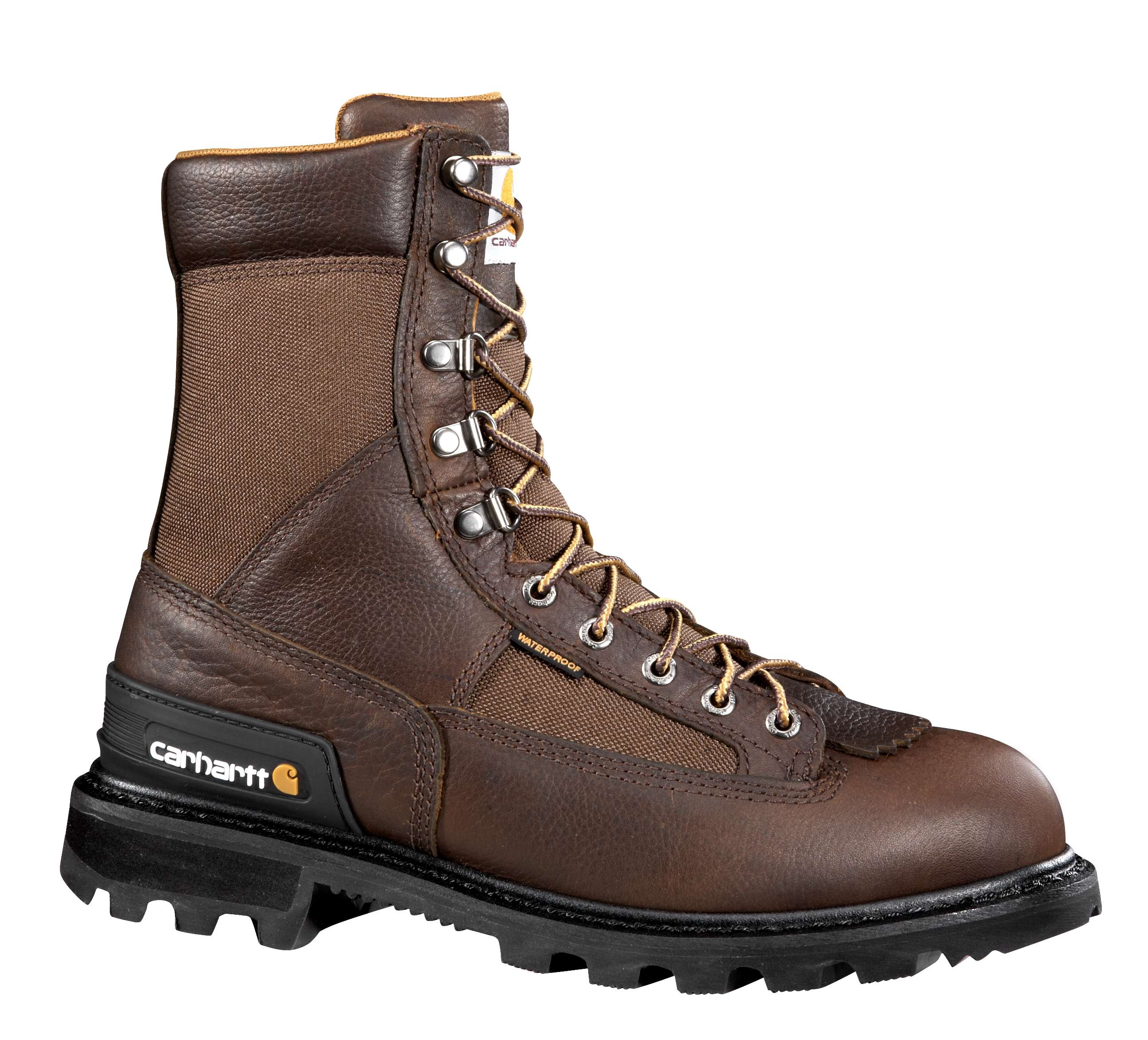 Men�s 8-Inch Low-Heel Waterproof Logger Boot/Non-Safety Toe