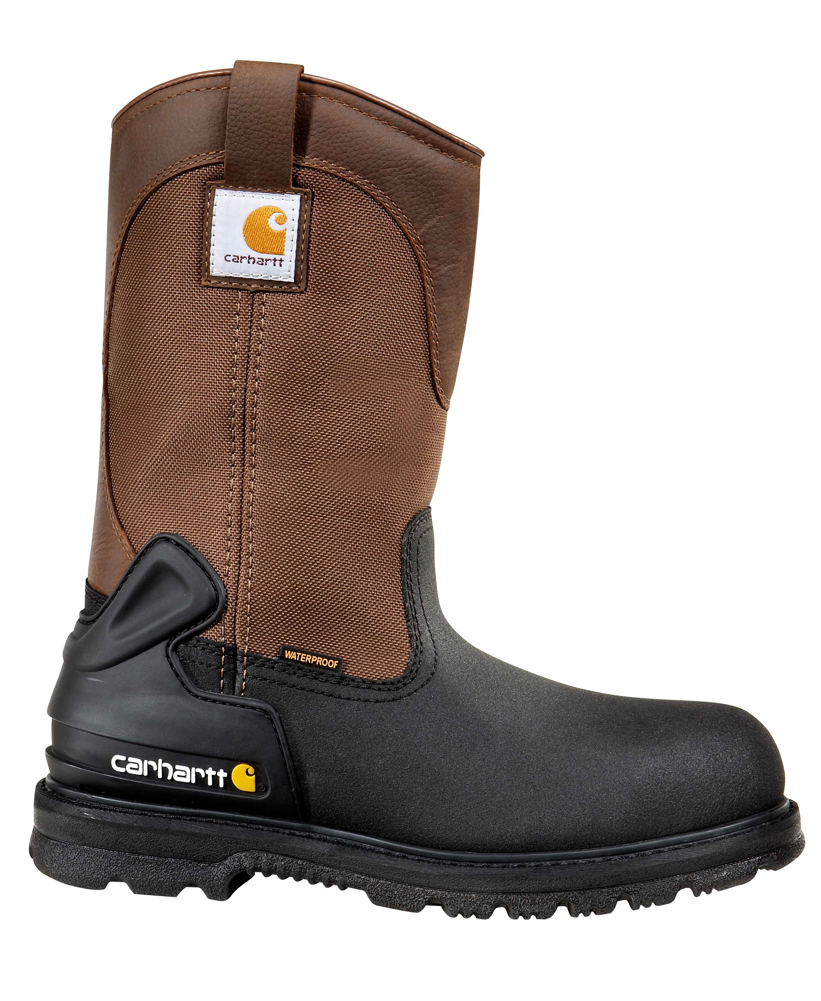 Men�s 11-Inch Insulated Brown Work Boot/Non-Safety Toe