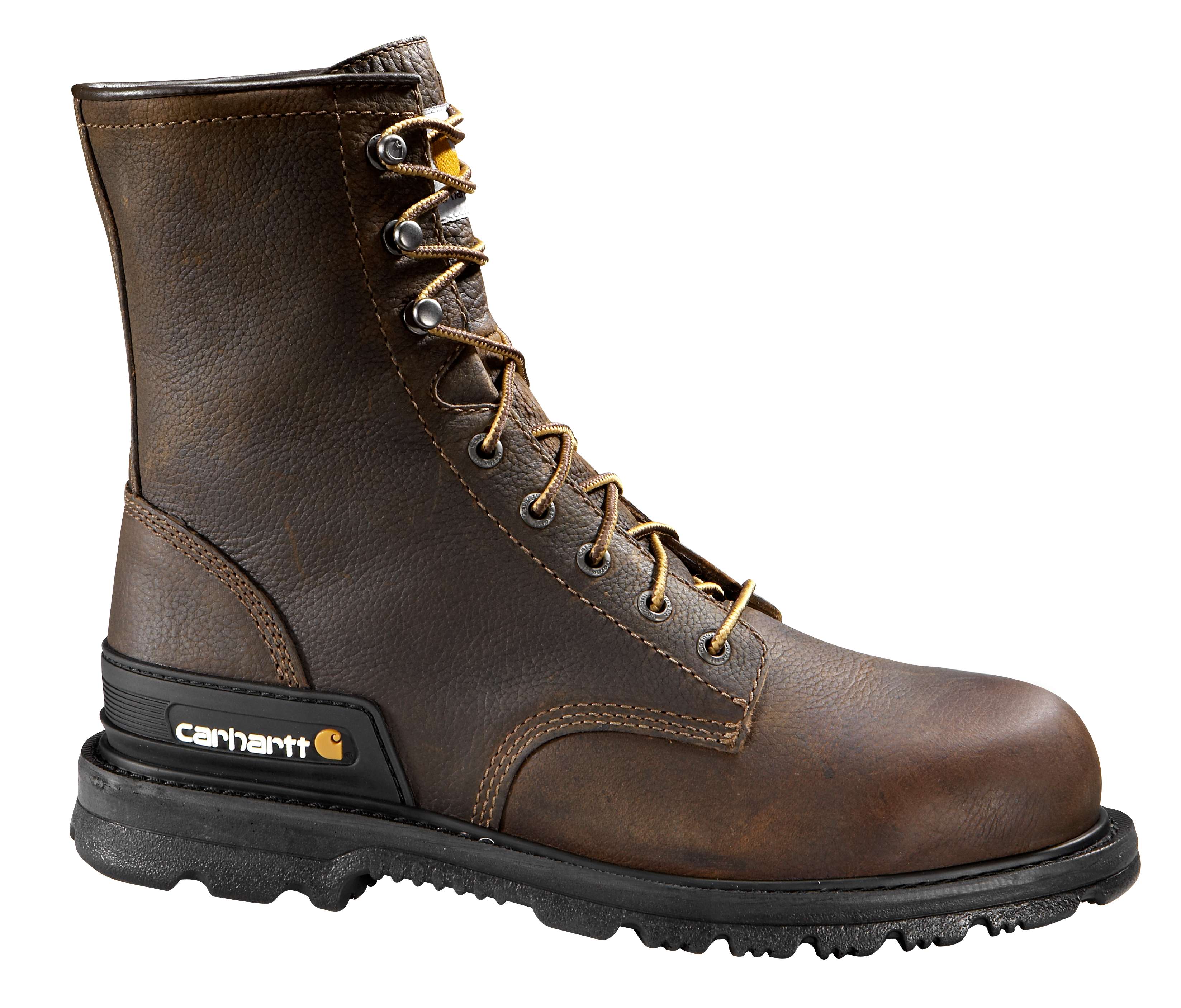 8 Inch Unlined Work Boot Safety Toe