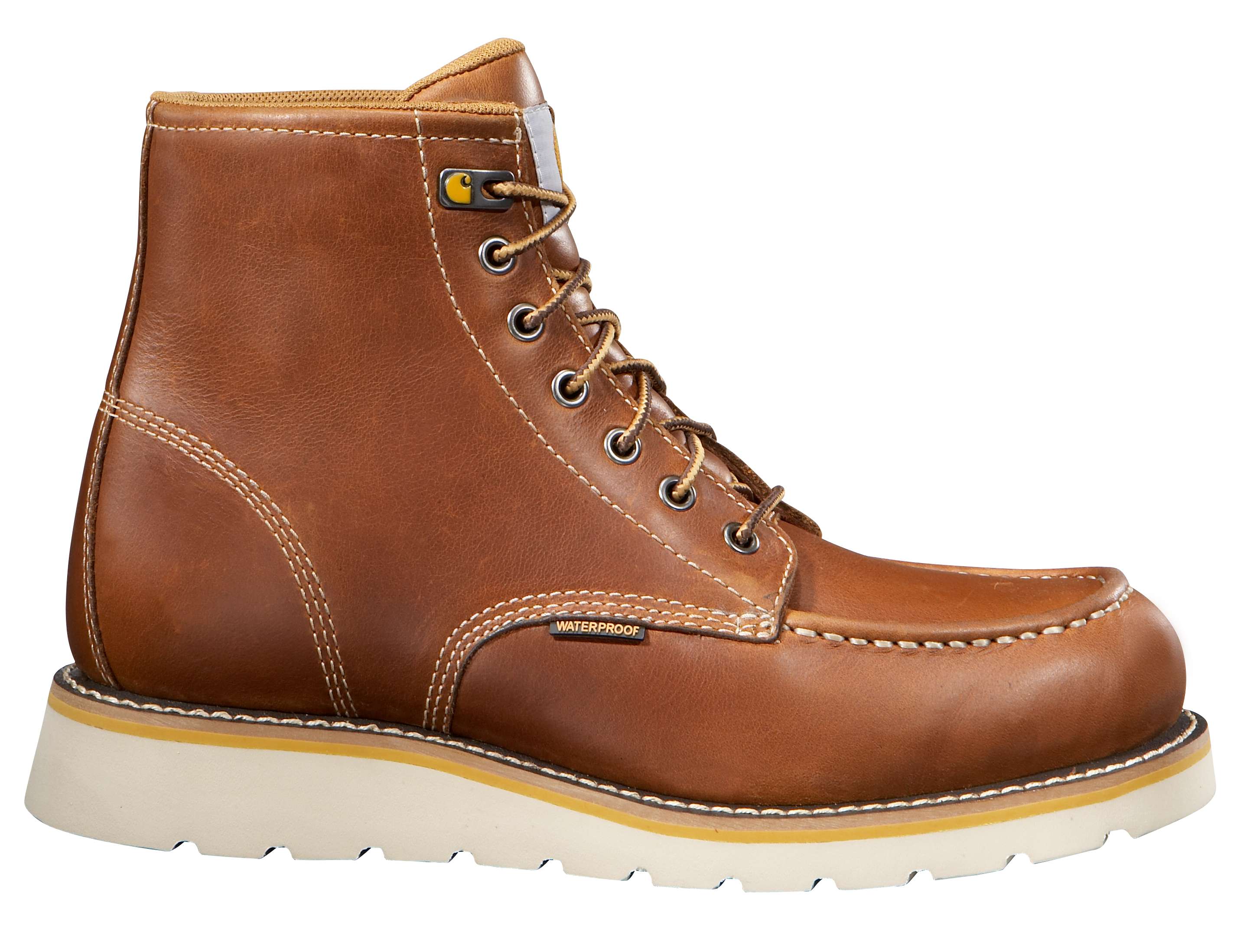 Men�s 6-Inch Tan Wedge Boot � Non-Safety Toe