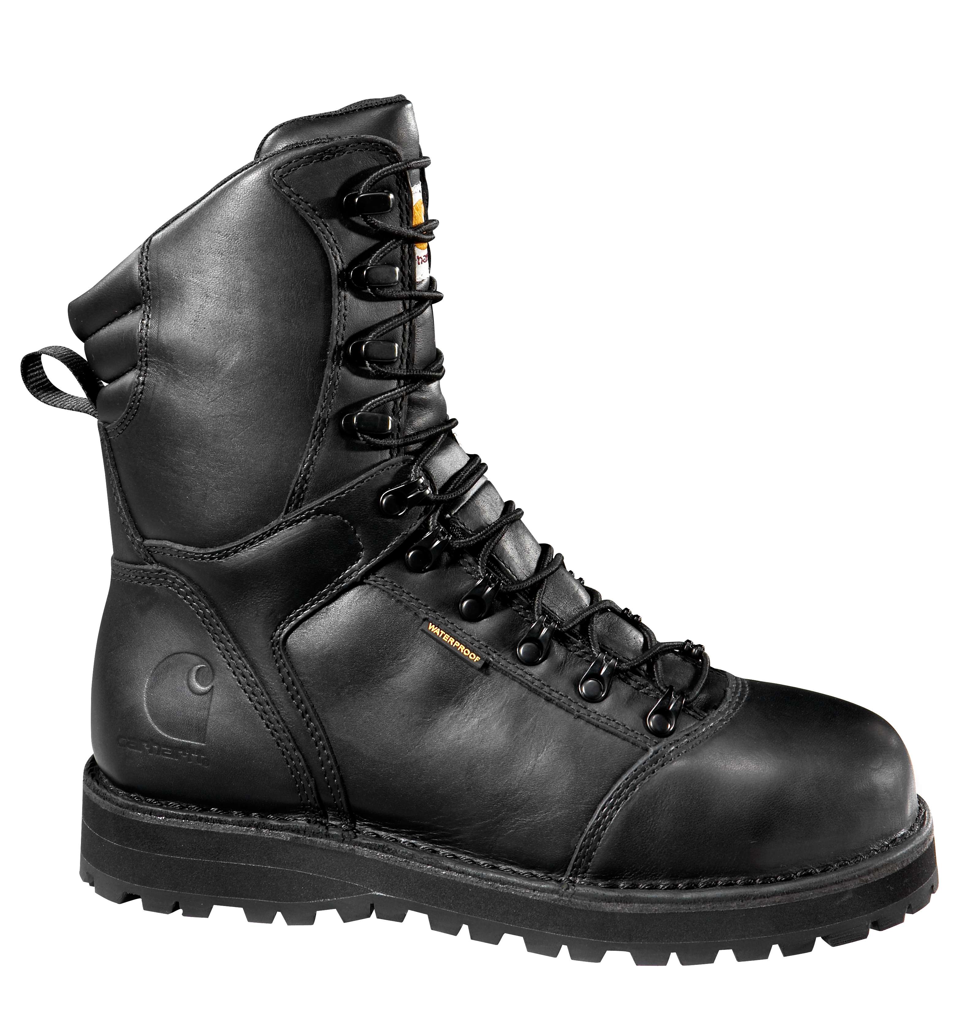 Men's 8-Inch Insulated Leather Boot/Safety Toe