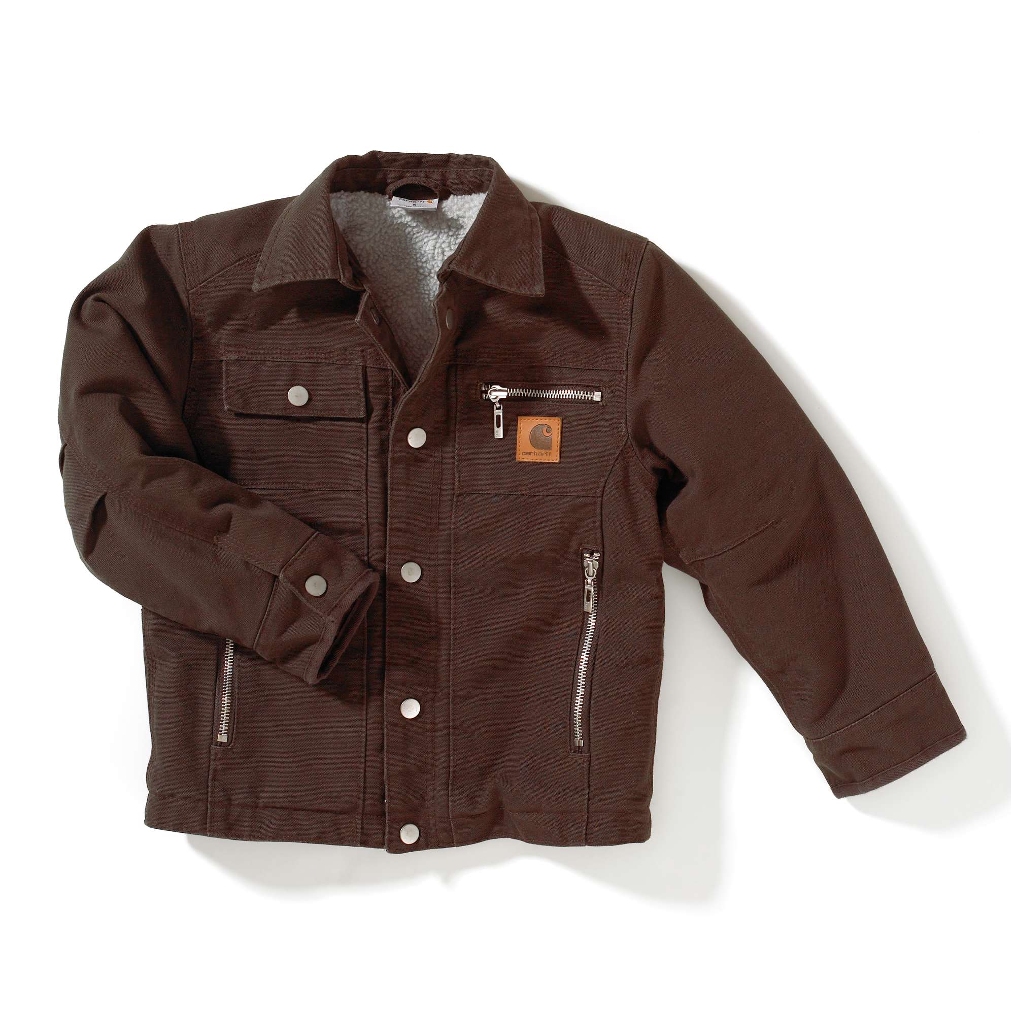 Boy's Motor City Coat � Sherpa Lined