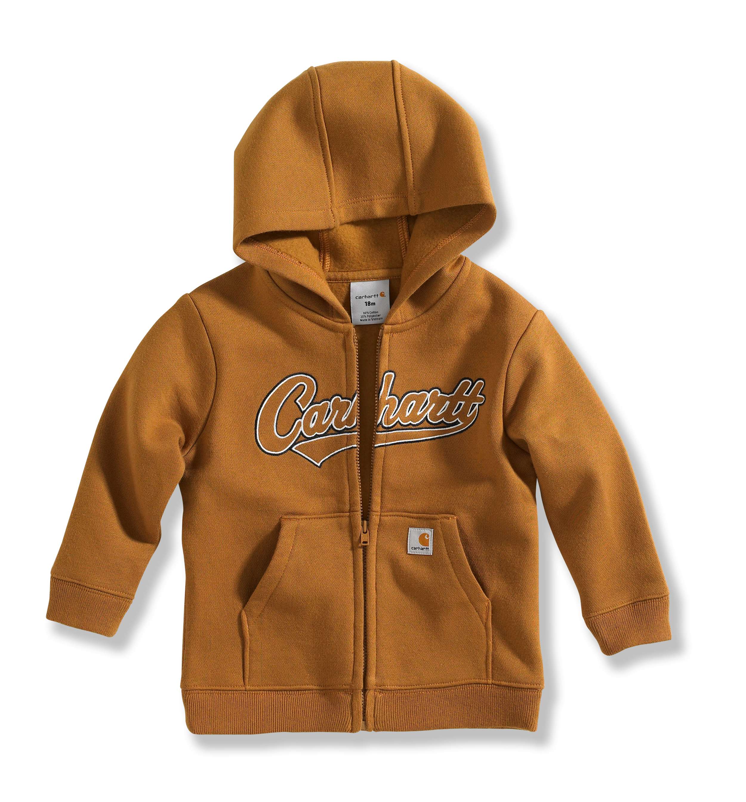 Infant Boy's Logo Fleece Zip-Front Sweatshirt