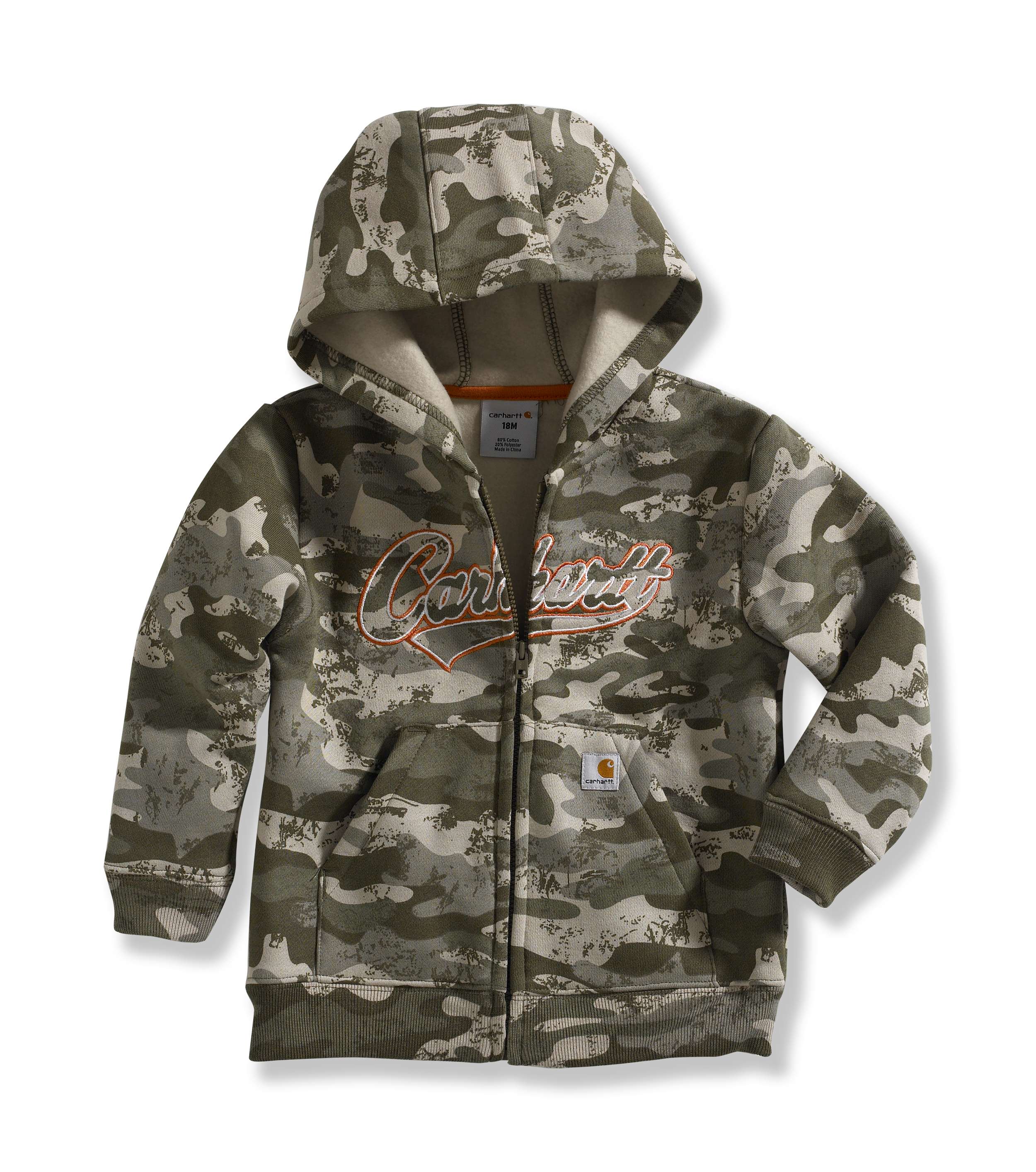 Infant Boy's Logo Fleece Zip-Front Sweatshirt