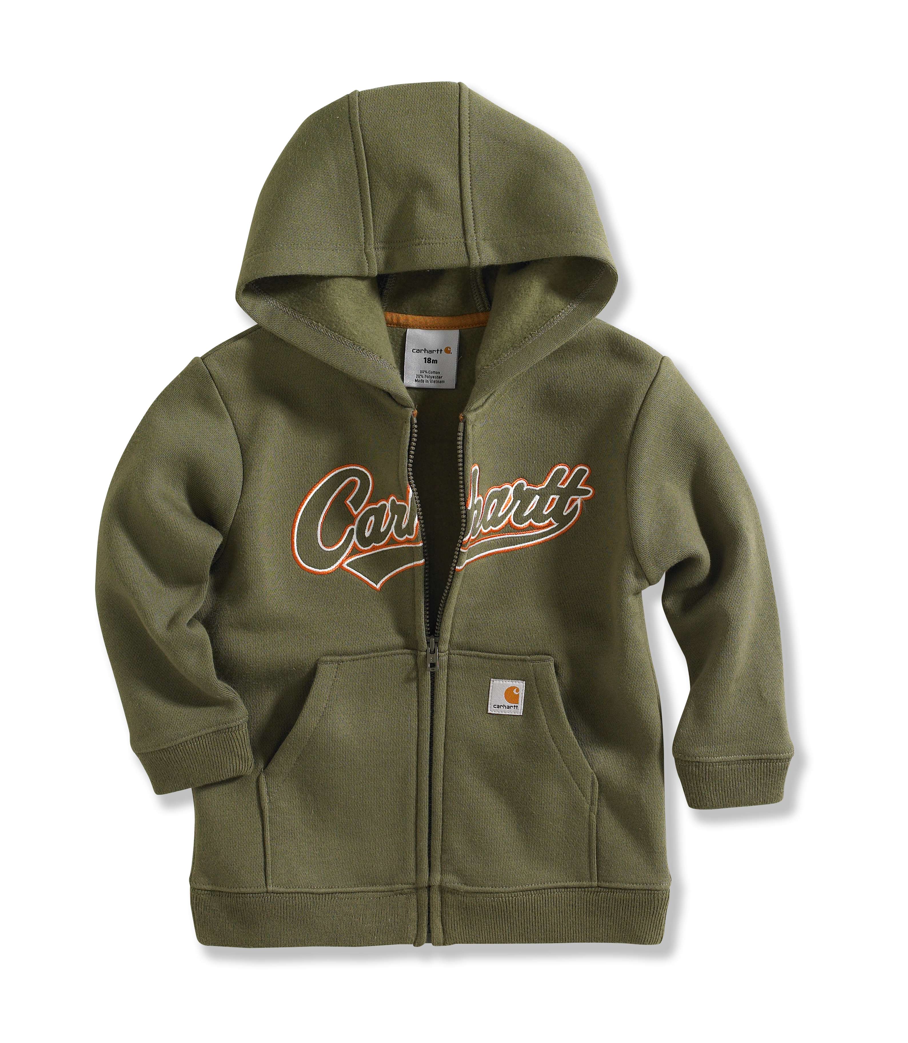 Infant/Toddler Boy�s Logo Fleece Zip-Front Sweatshirt