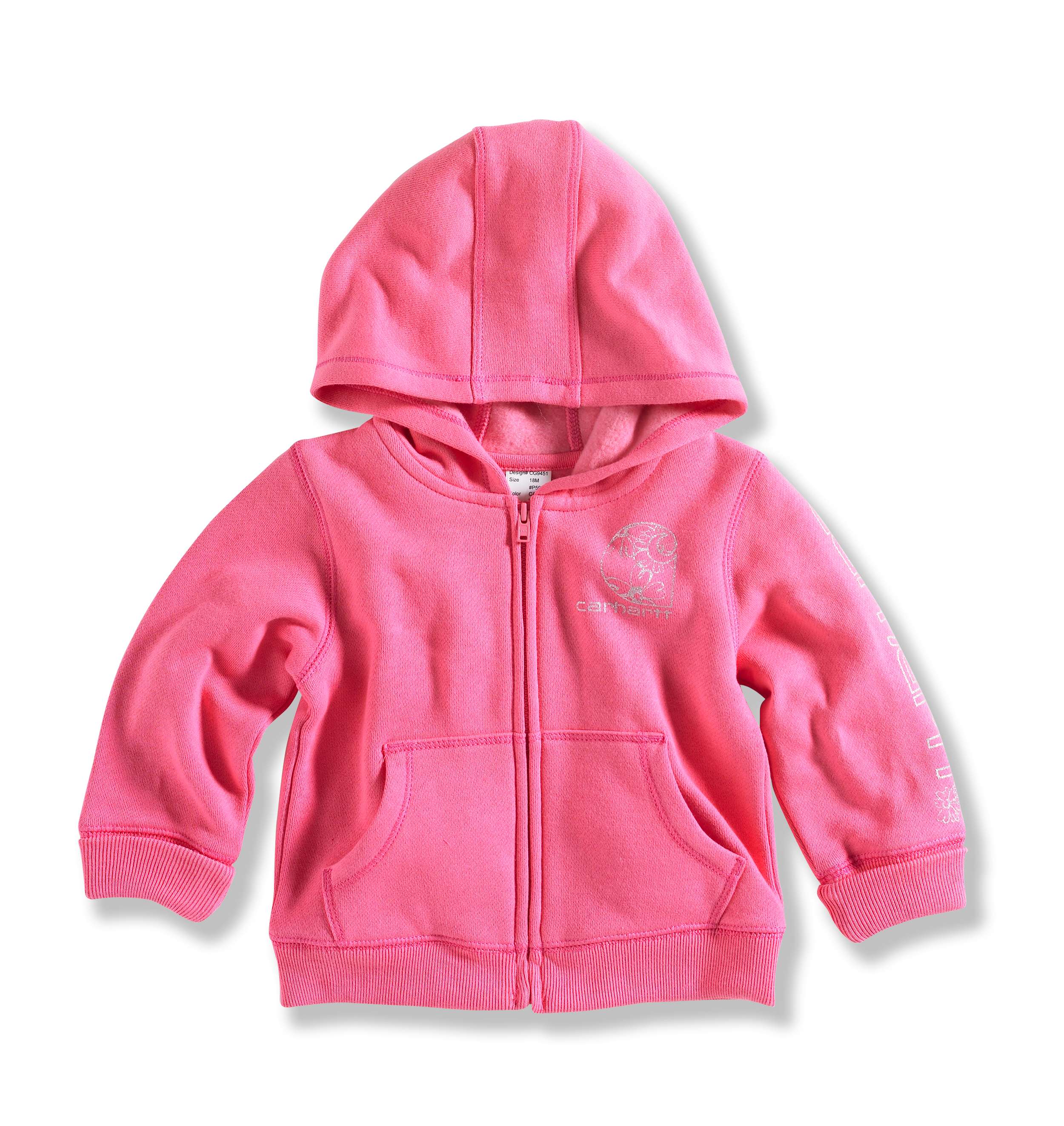 INFANT GIRL'S COZY ZIP FRONT JACKET