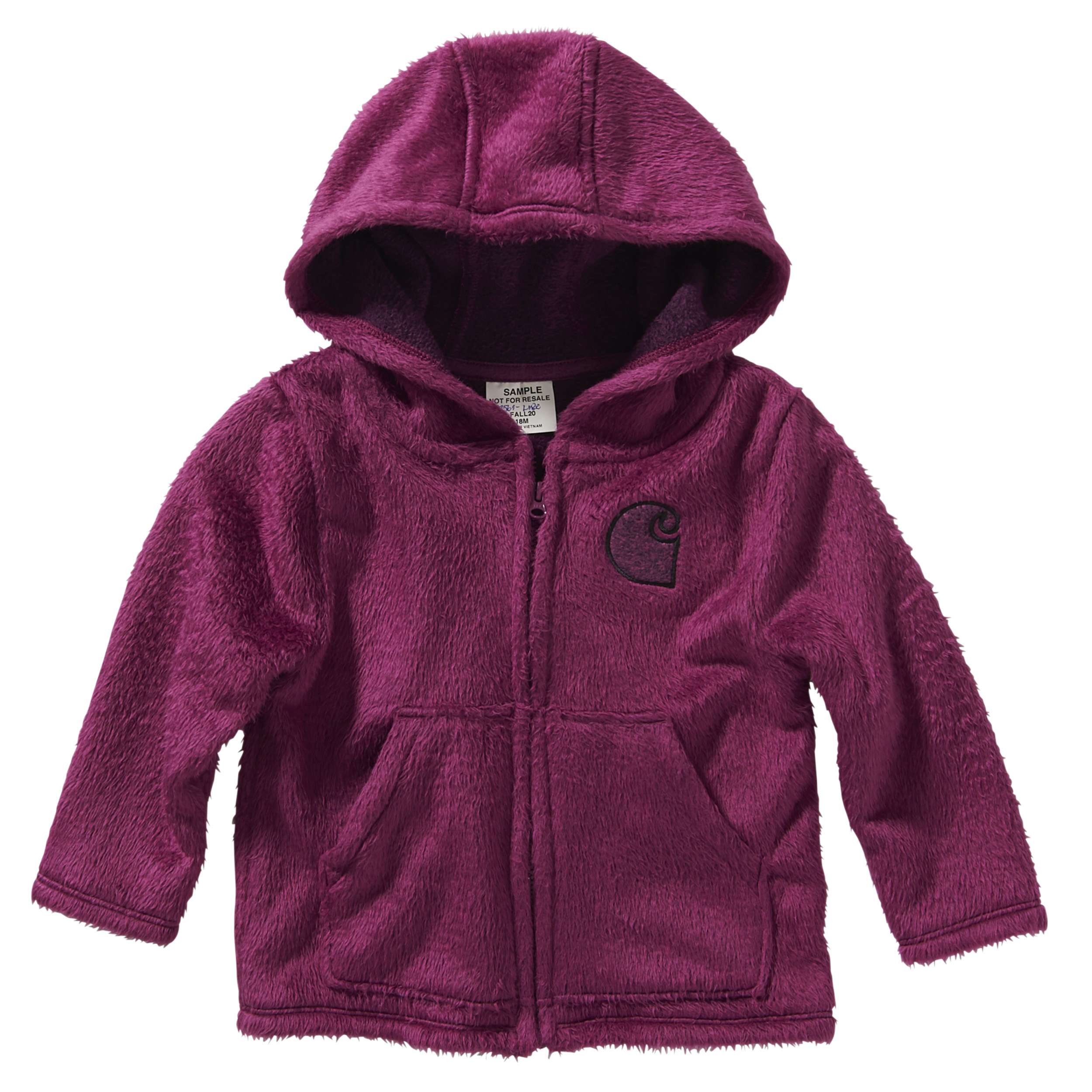 Image of Hooded Cozy Fleece Jacket