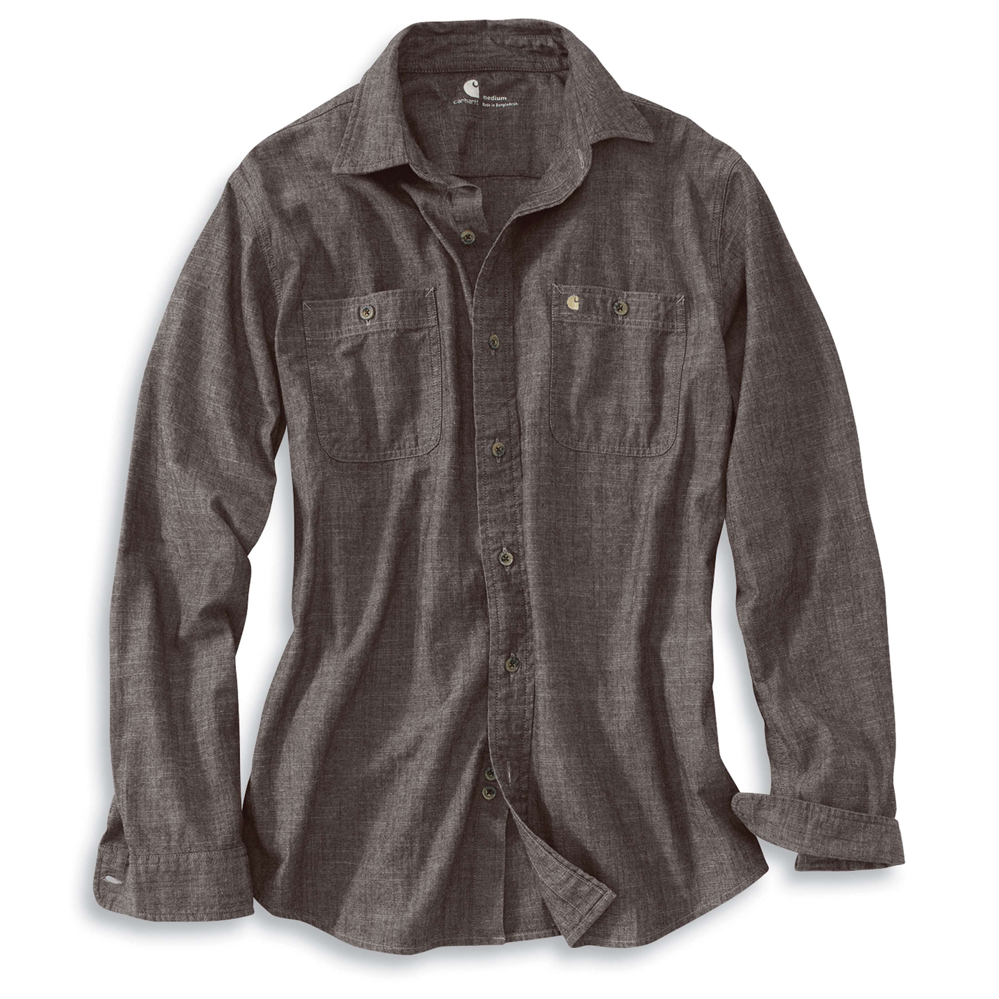 100090: CHAMBRAY CASUAL SHIRT