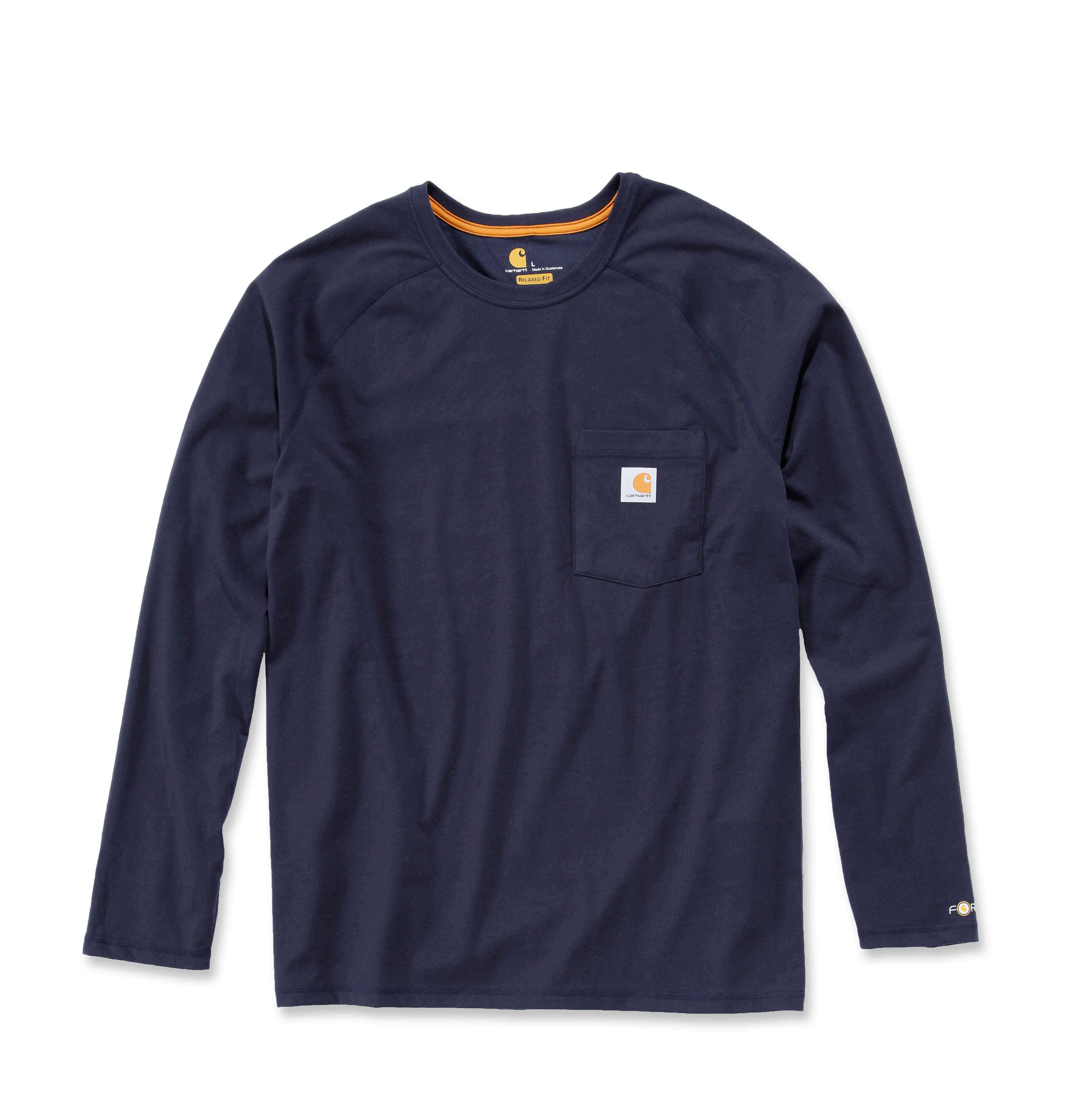 100393 : FORCE COTTON LONG SLEEVE T-SHIRT