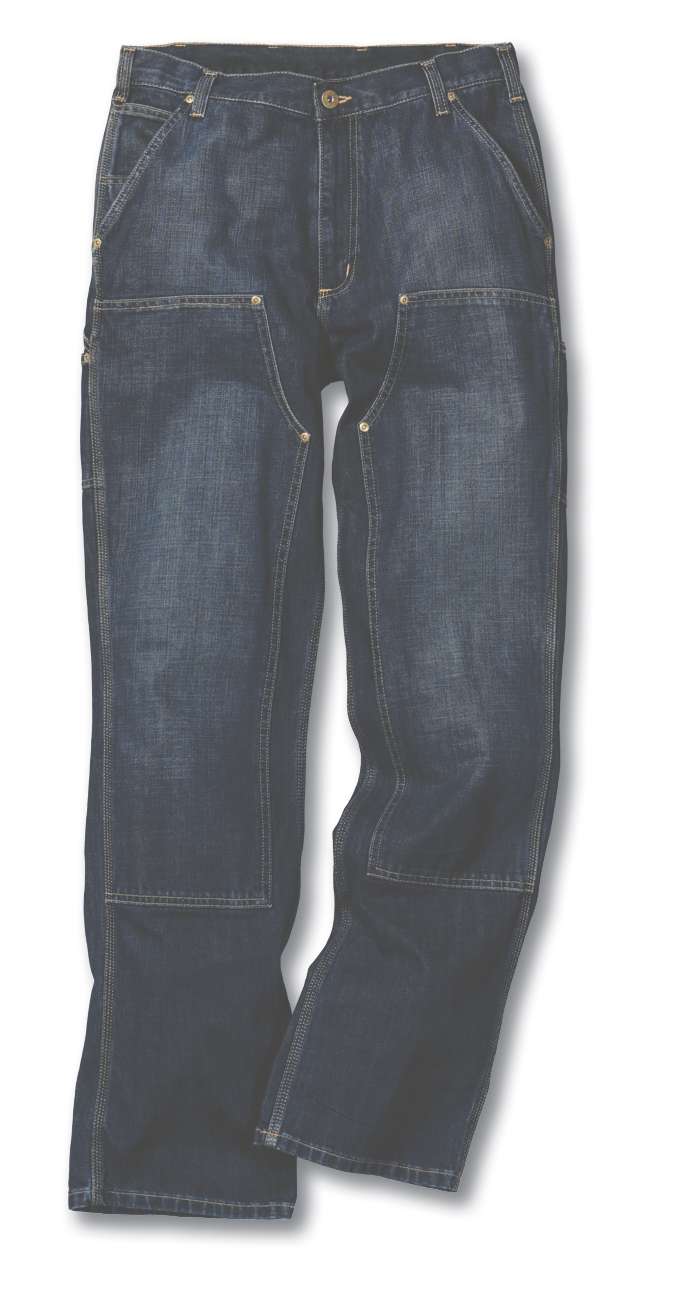 EB227 : DOUBLE FRONT LOGGER JEANS