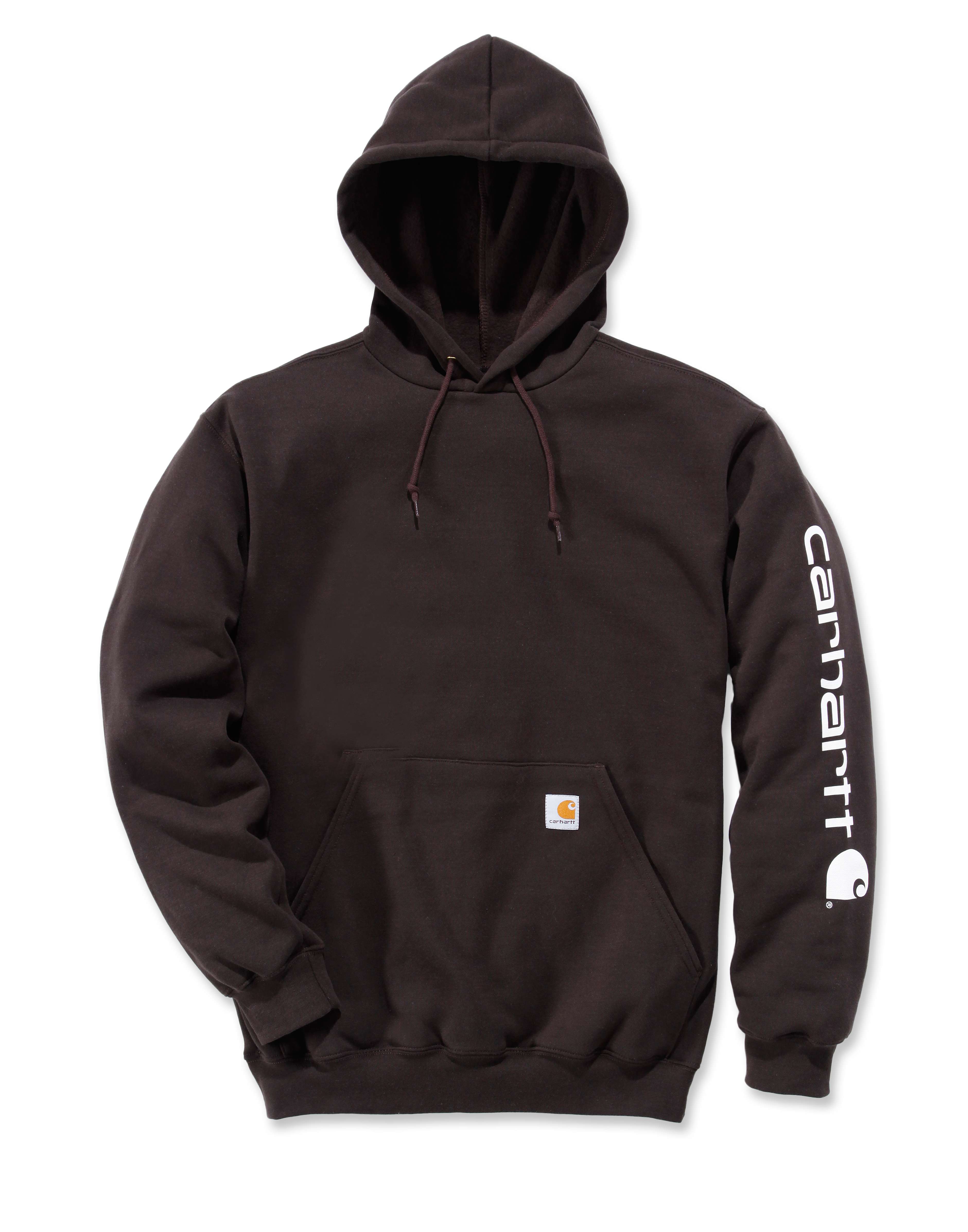 K288:MIDWEIGHT HOODED LOGO SWEATSHIRT