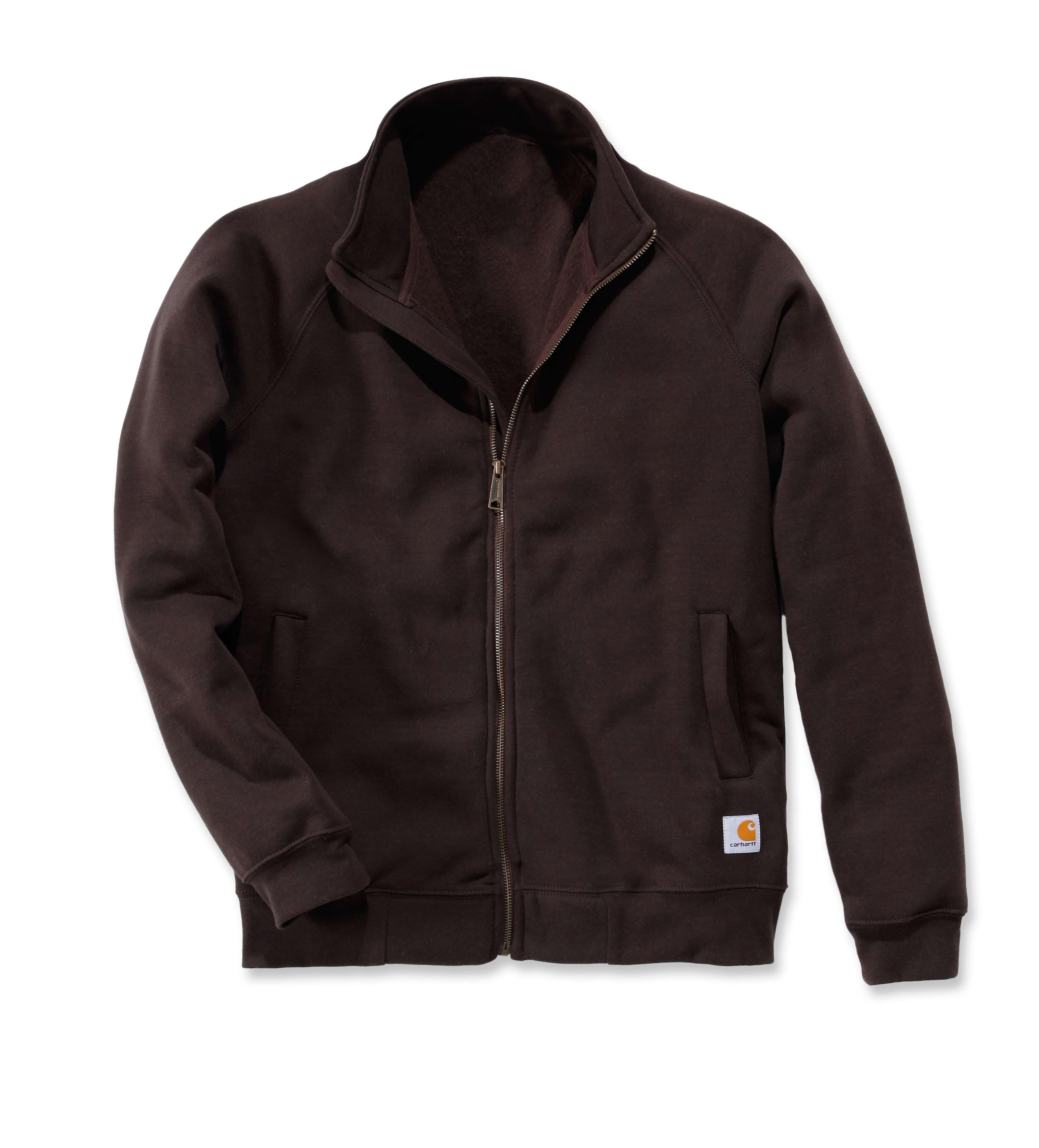 K350 : MIDWEIGHT MOCK NECK ZIP FRONT SWEATSHIRT