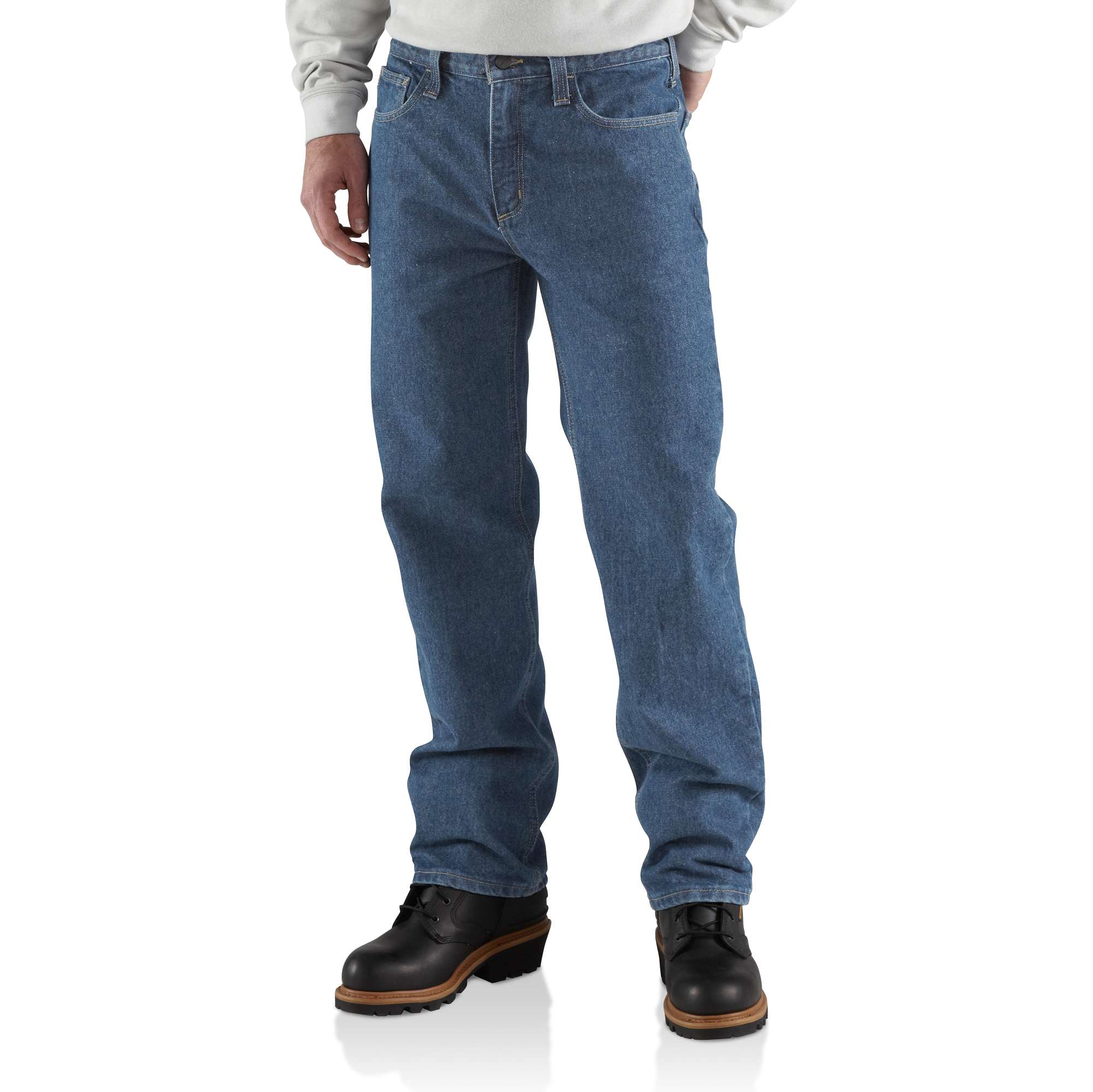 Men's Flame-Resistant Relaxed-Fit Utility Jean