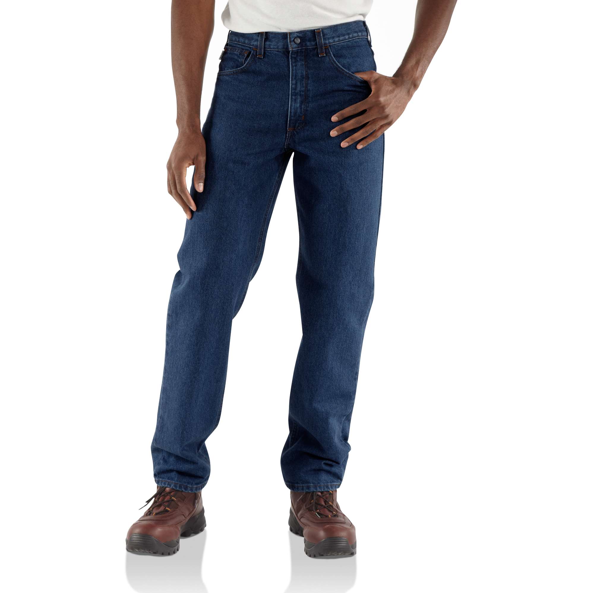 Flame-Resistant Relaxed Fit Denim Jean