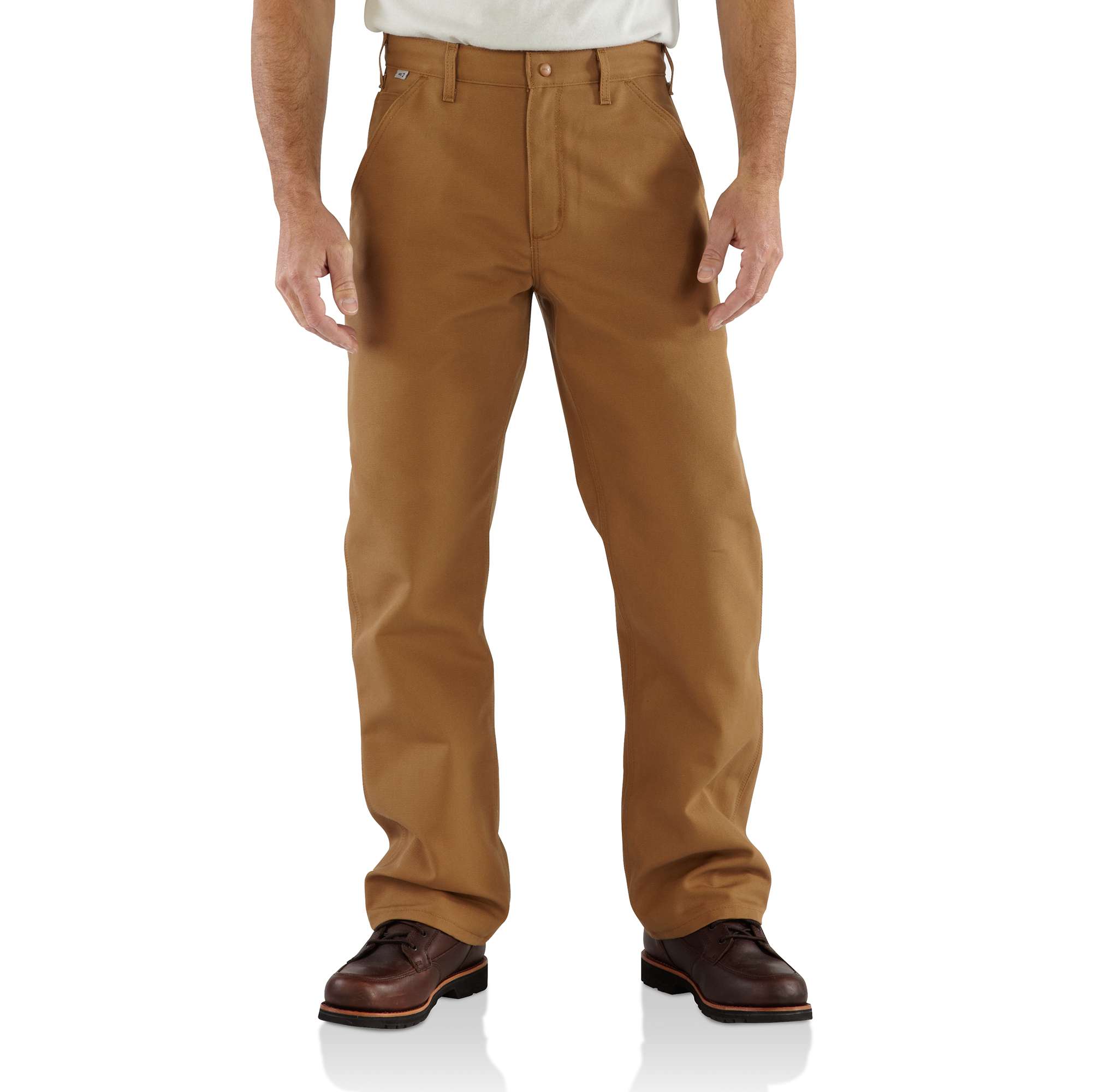 Mens&rsquo; Flame-Resistant Duck Work Dungaree