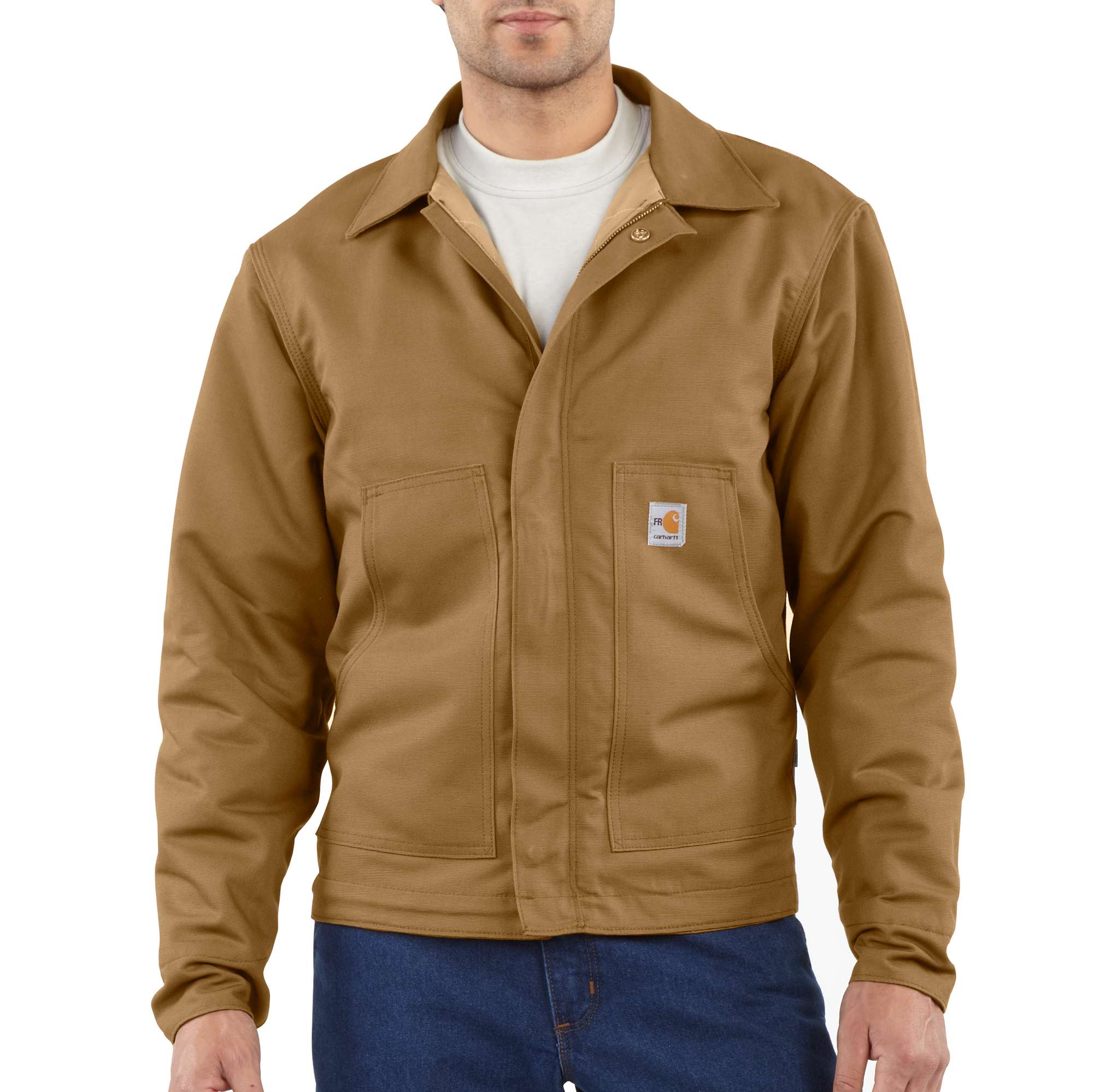 Men&rsquo;s  Flame-Resistant Midweight Canvas Dearborn Jacket