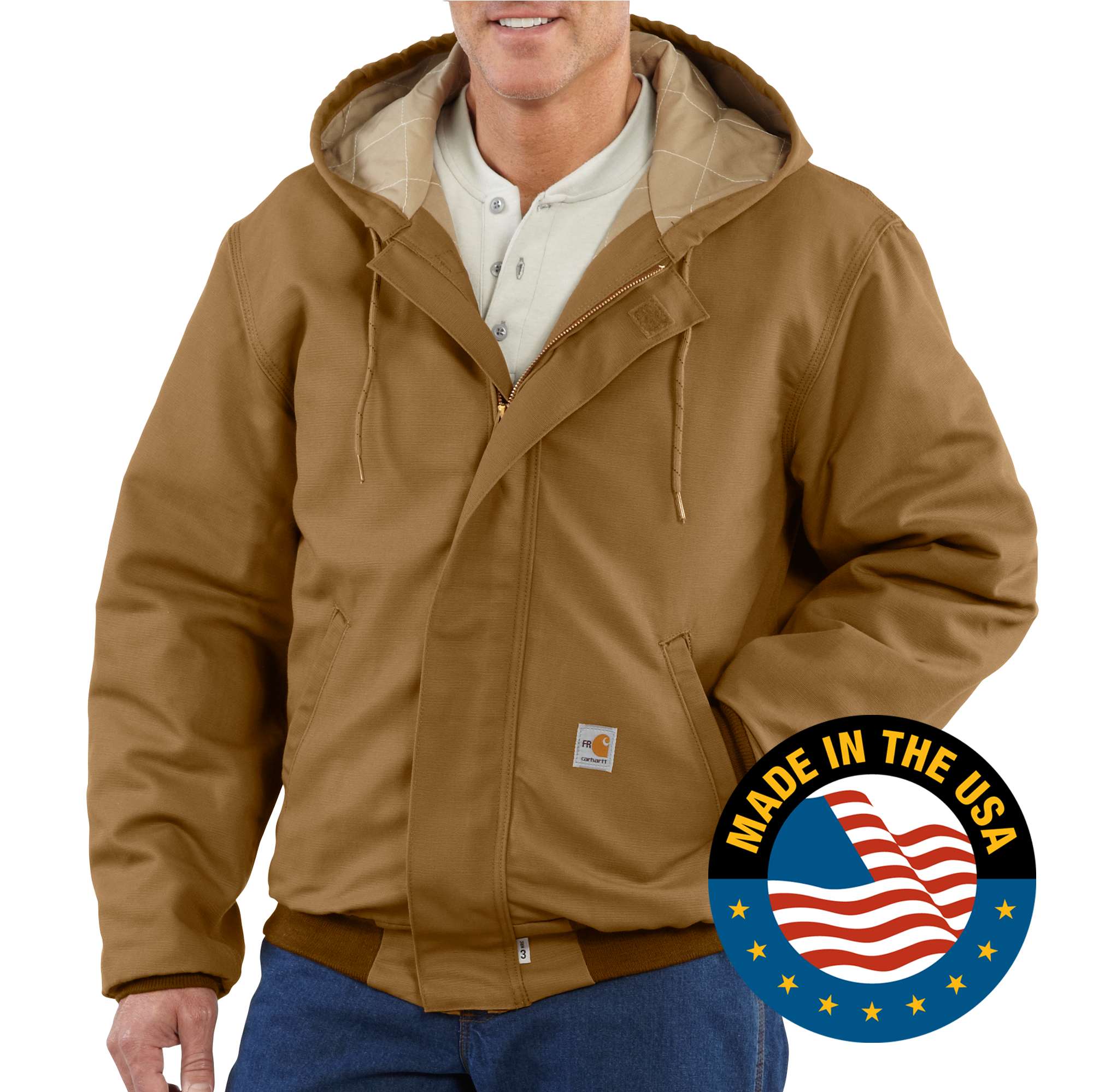 Men's Flame-Resistant Midweight Active Jac/Quilt-Lined