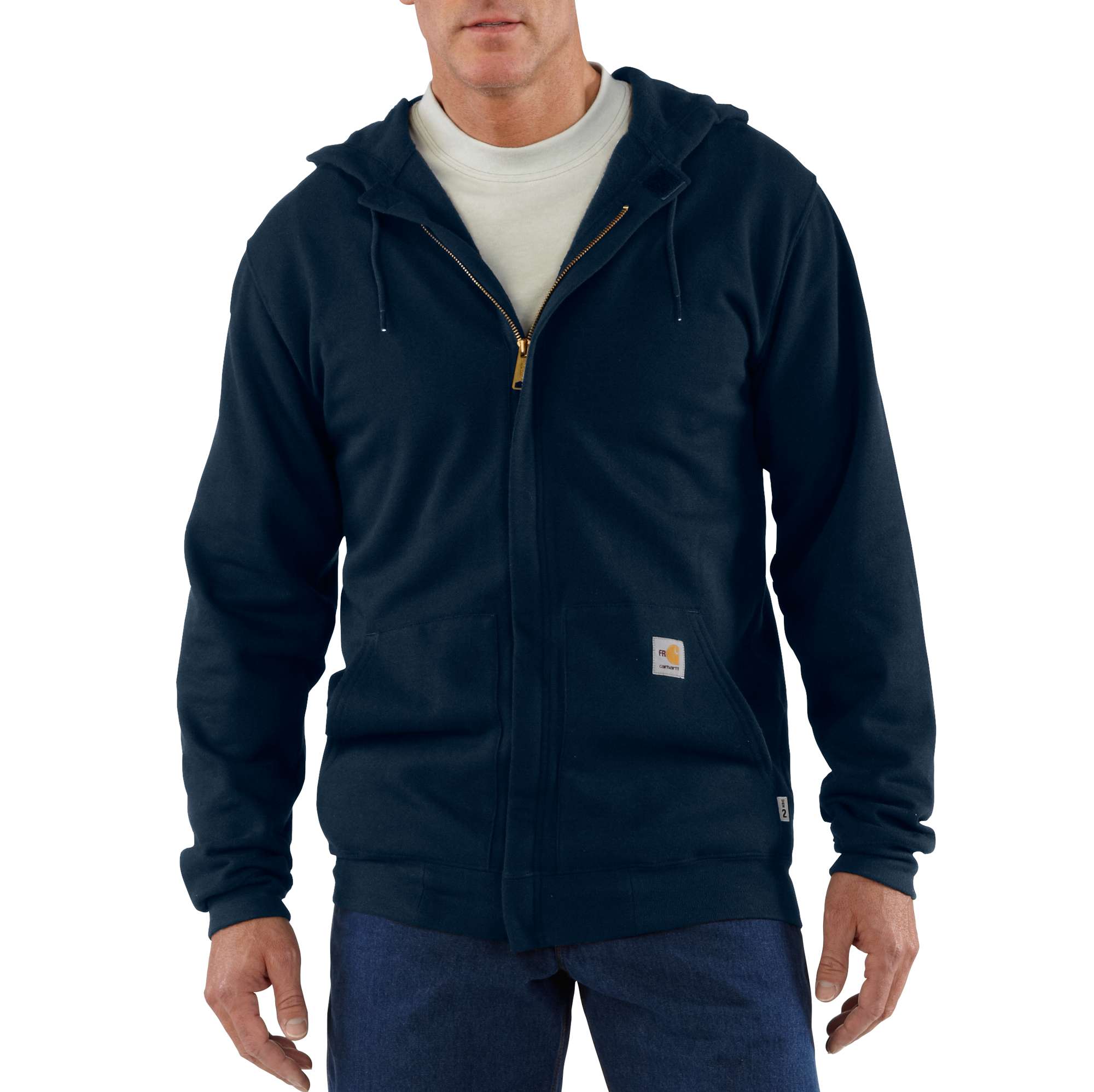 Men&rsquo;s  Flame-Resistant Hooded Zip-Front Sweatshirt