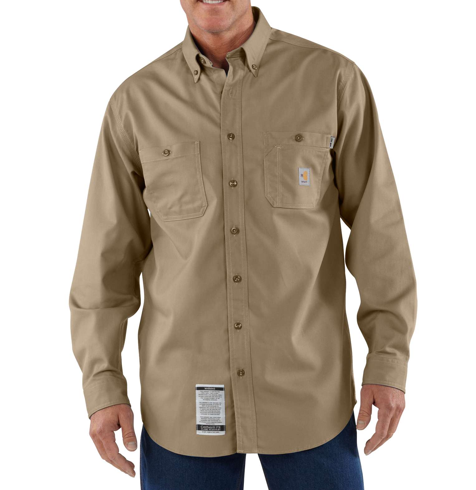 Men’s  Flame-Resistant Lightweight Twill Tradesman Shirt