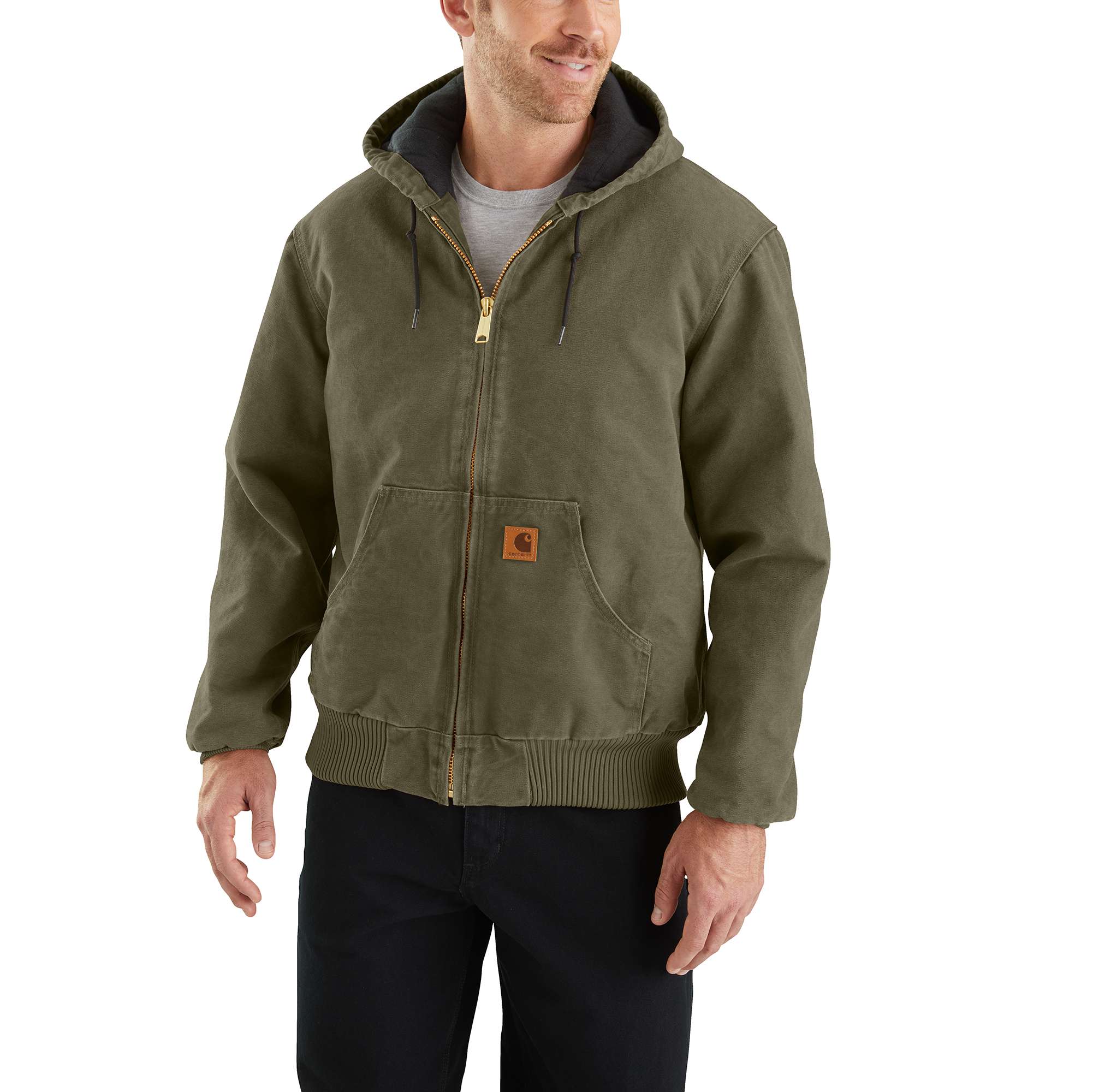Men&rsquo;s Sandstone Active Jac/Quilted Flannel Lined