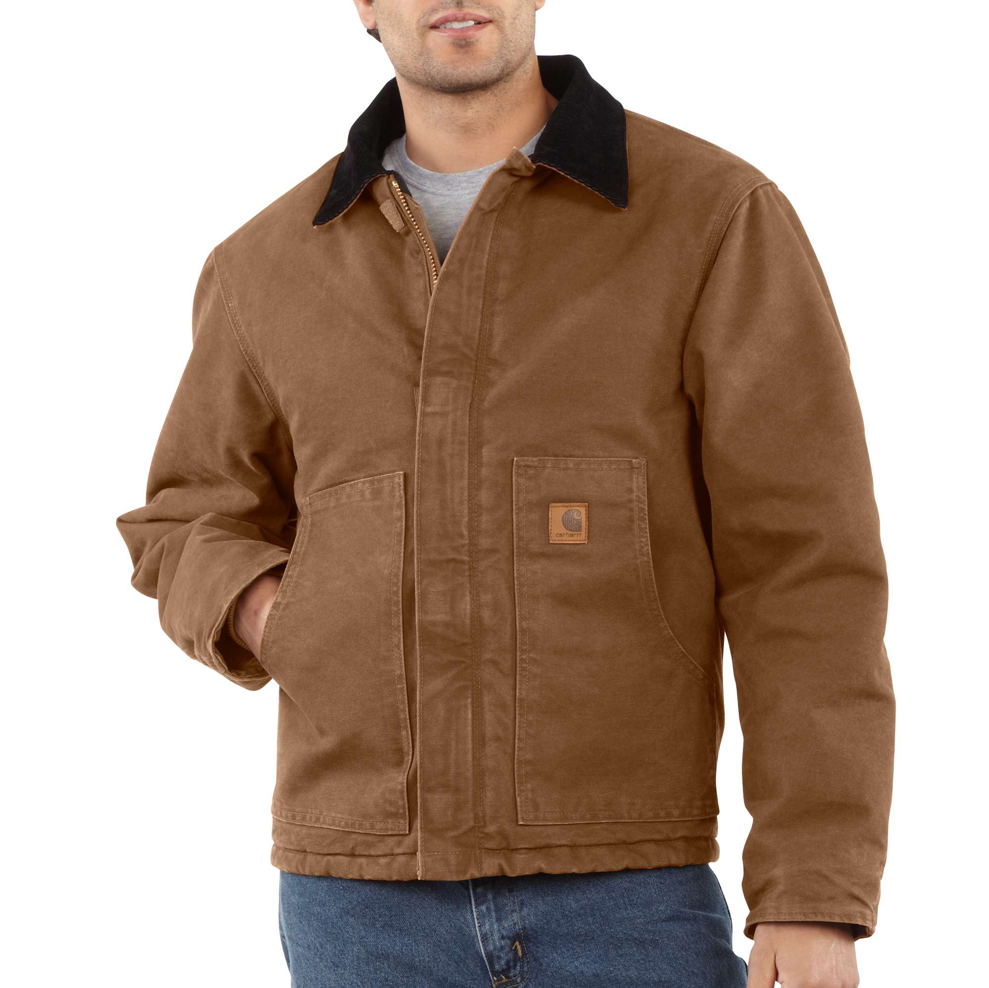 Men’s Sandstone Traditional Jacket/Arctic Quilt Lined
