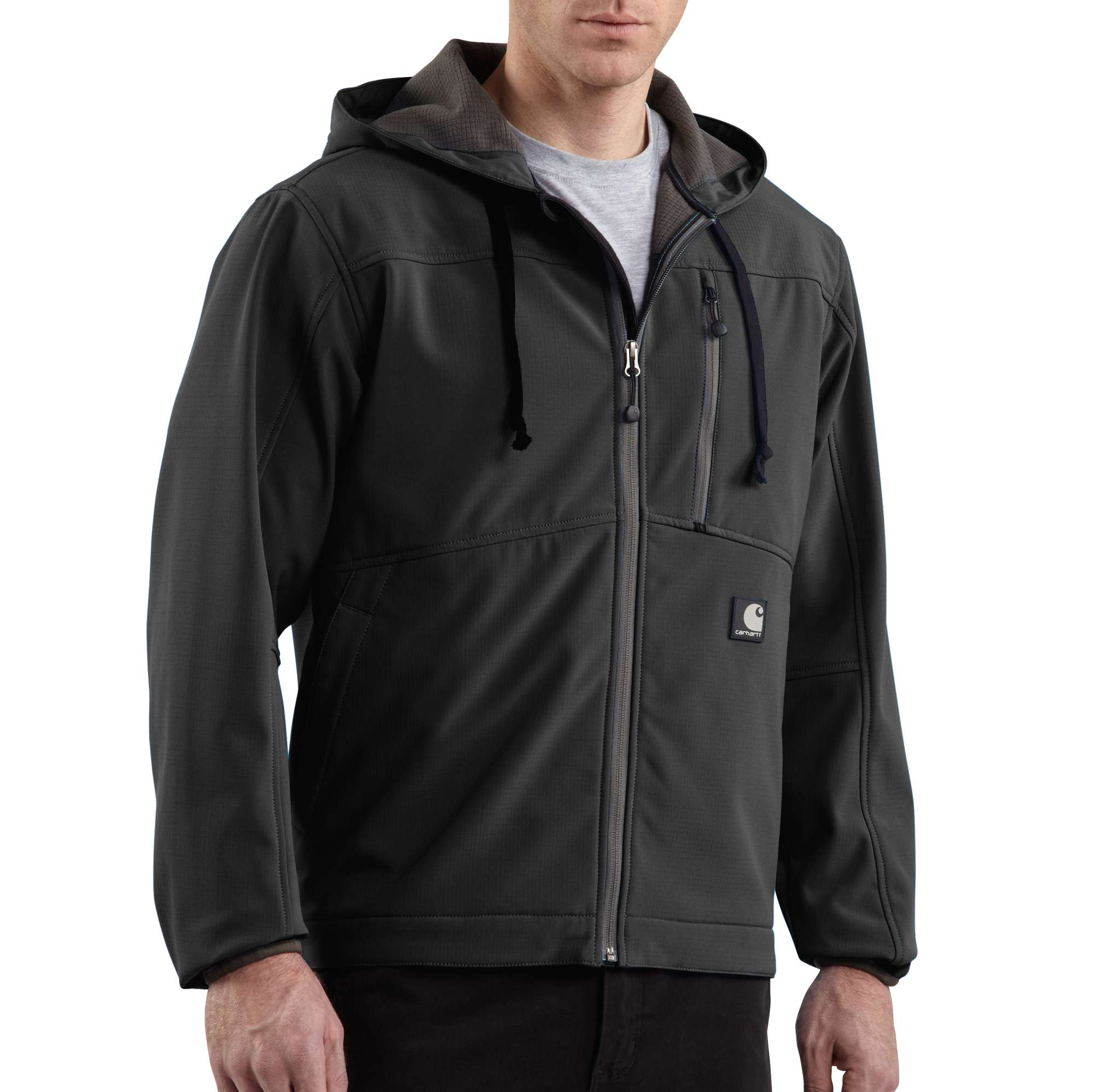 Men's Soft Shell Hooded Jacket