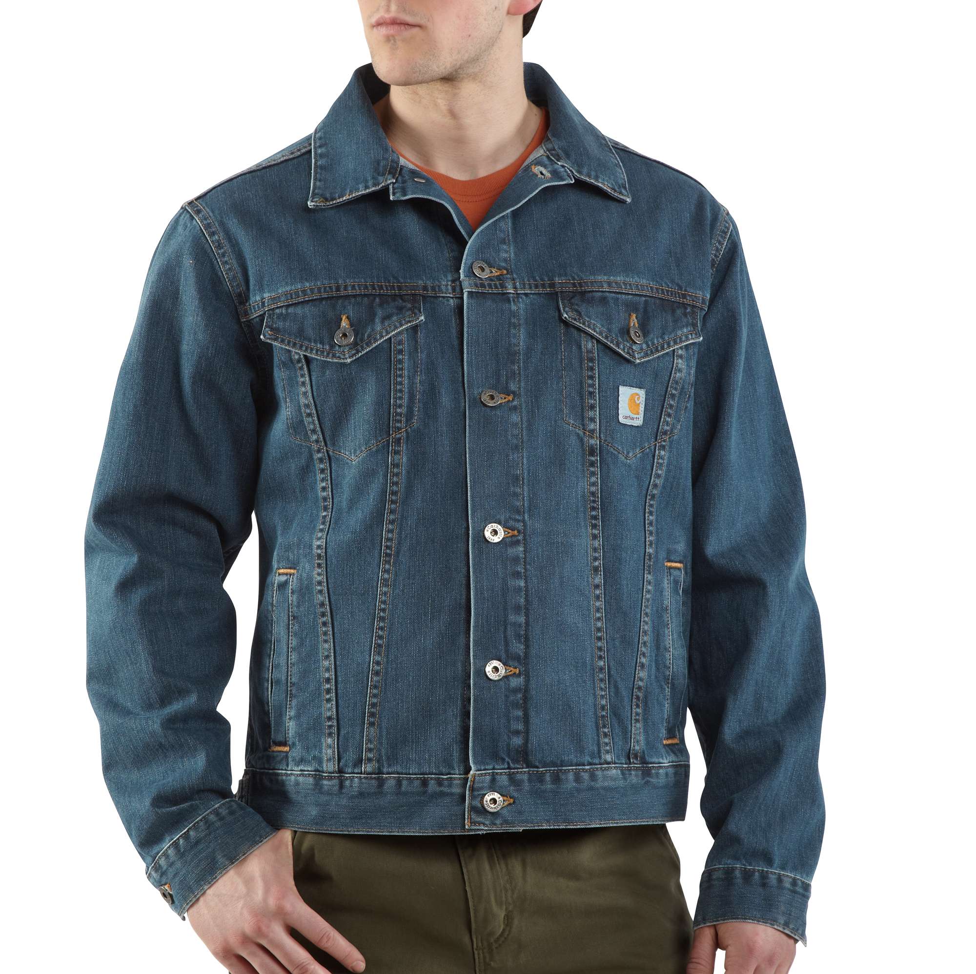 Men's Denim Jean Jacket/Unlined