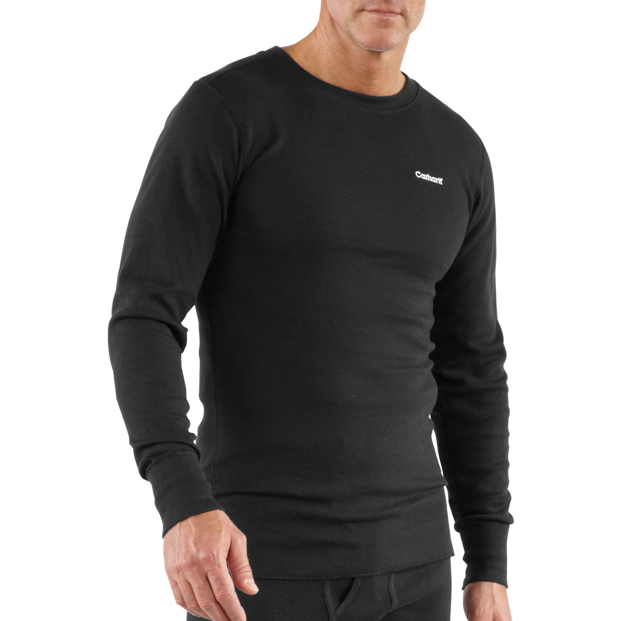 Men&rsquo;s Heavyweight Cotton Thermal Crew Neck Top