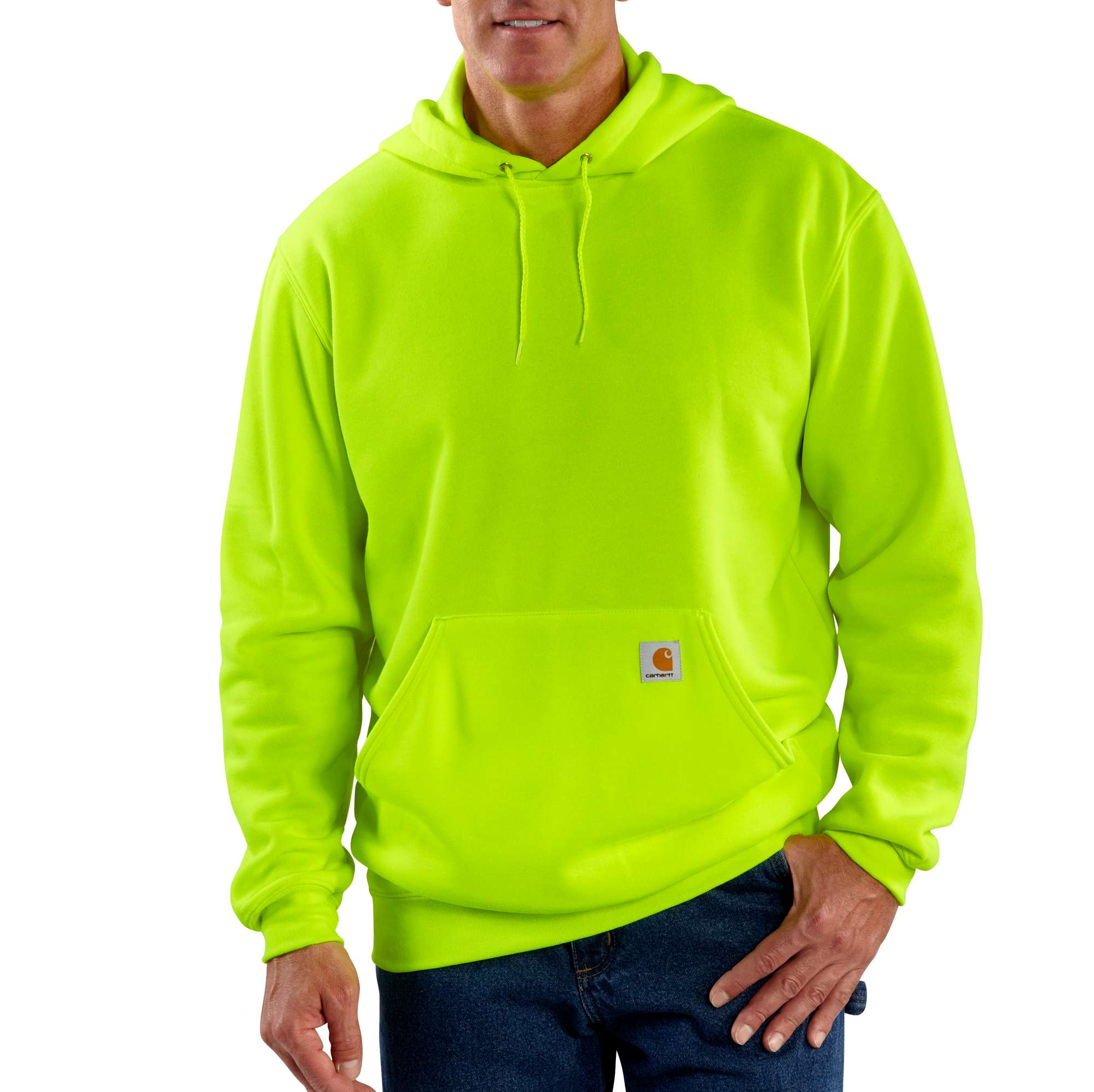 Men’s  Color Enhanced Hooded Pullover Sweatshirt