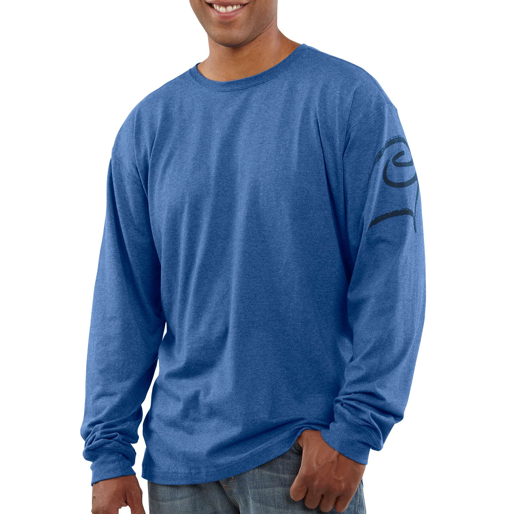 Mens Autograph Logo Long-Sleeve T-Shirt