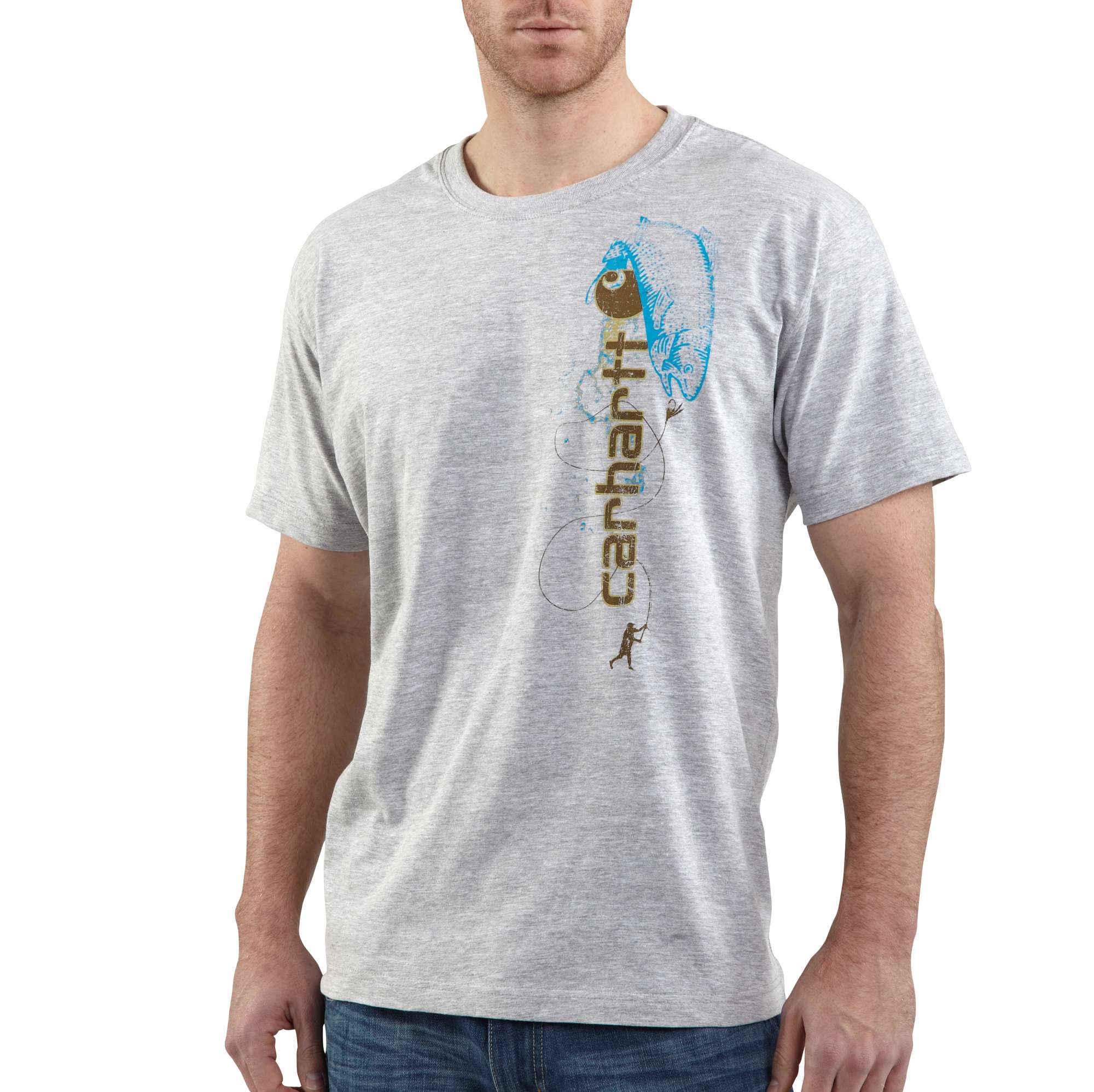 Men&rsquo;s Fishing Short-Sleeve Graphic T-Shirt