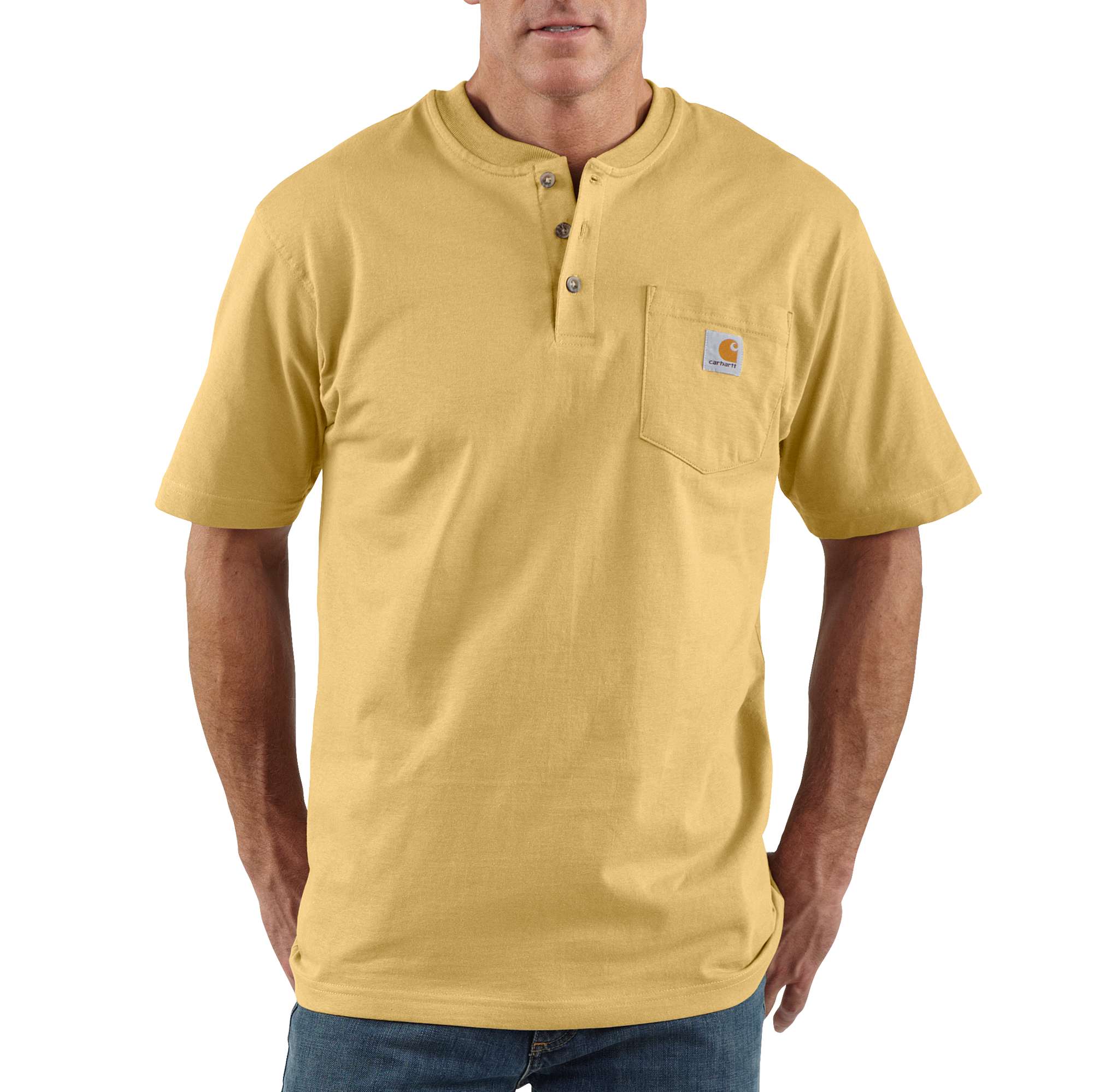 Men&rsquo;s Short Sleeve Workwear Henley