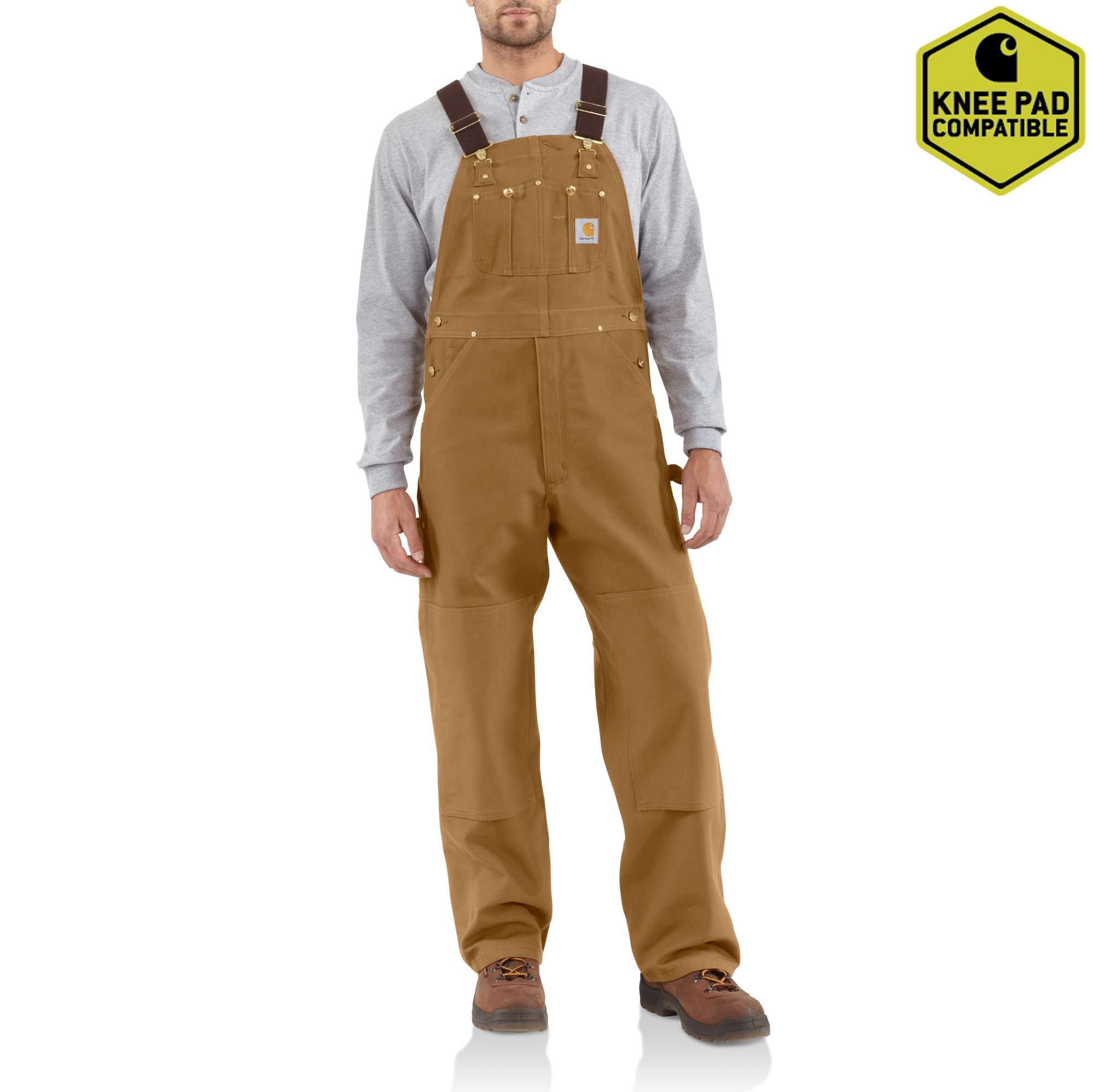 Men&rsquo;s  Duck Bib Overall/Unlined