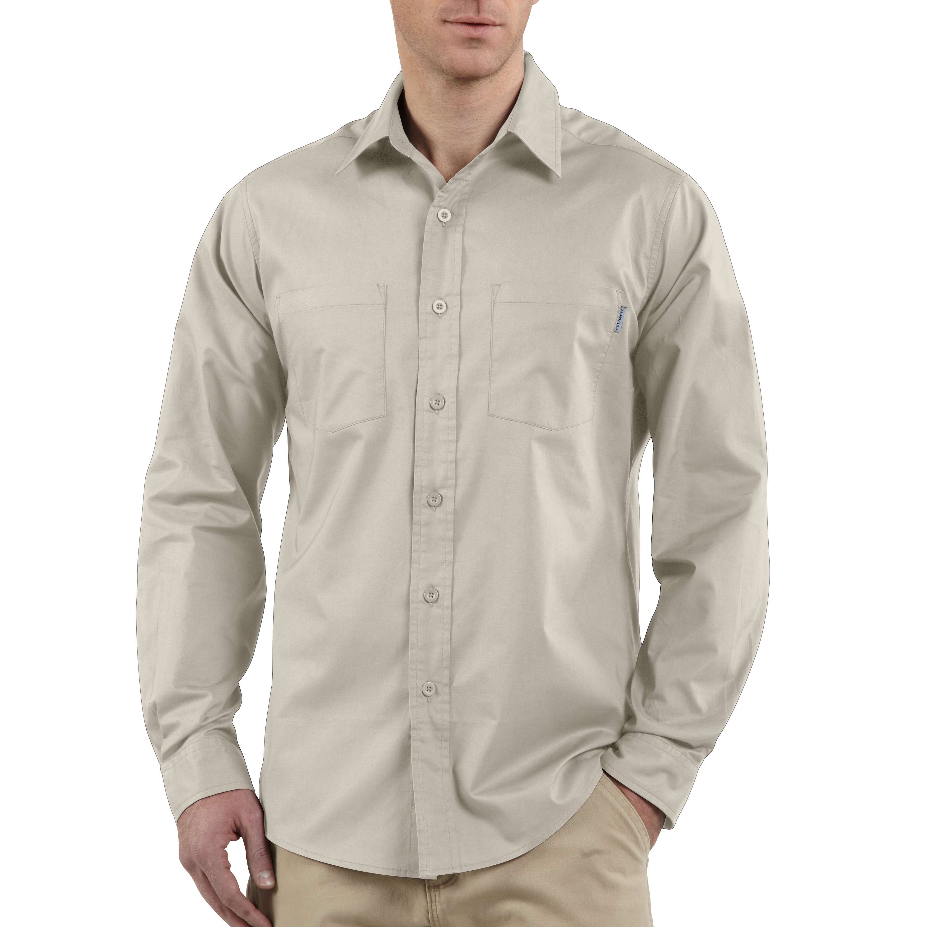 Men&rsquo;s Long-Sleeve Lightweight Cotton Shirt