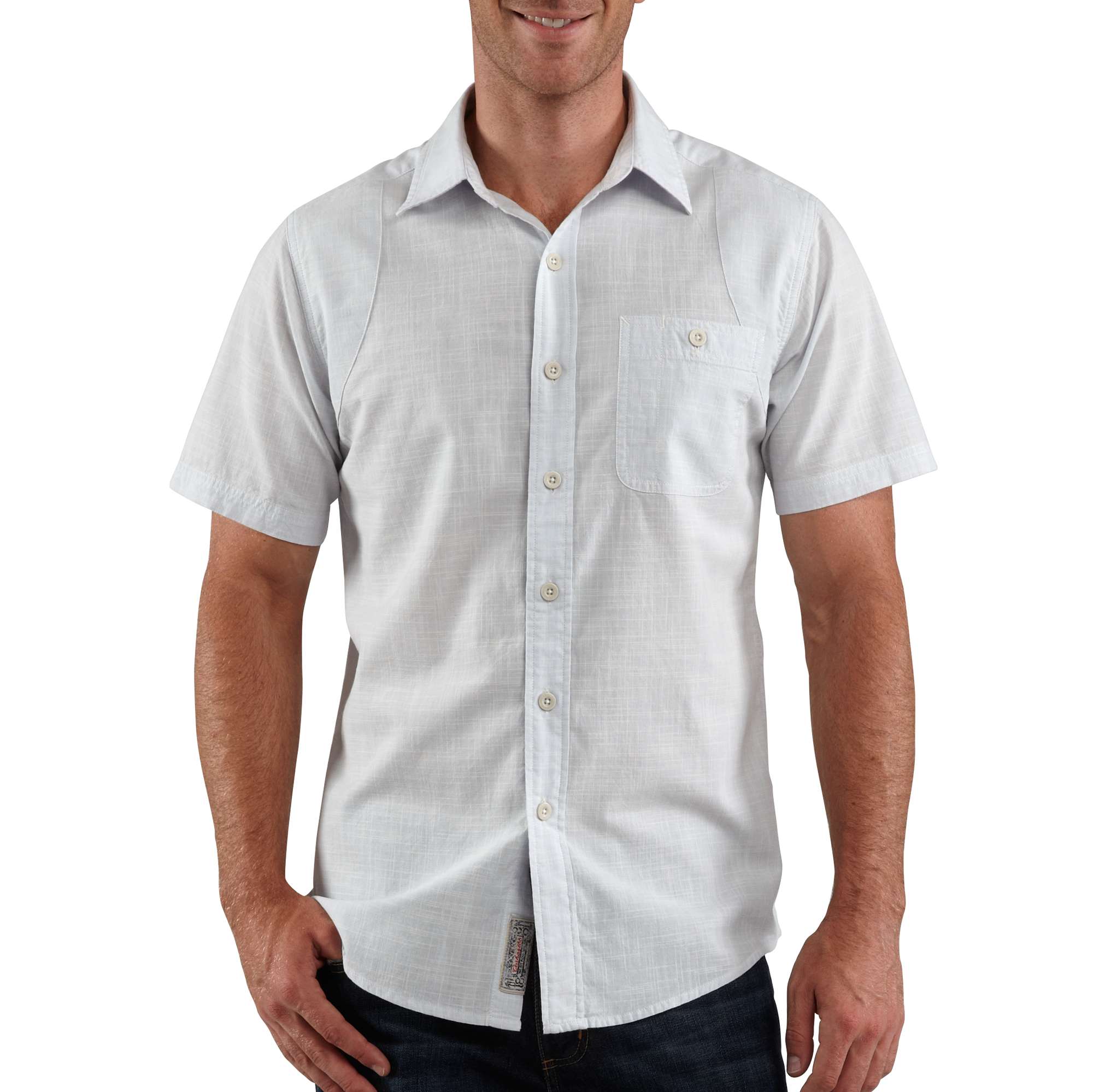 Series 1889&reg; Short-Sleeve Slub Cotton Shirt
