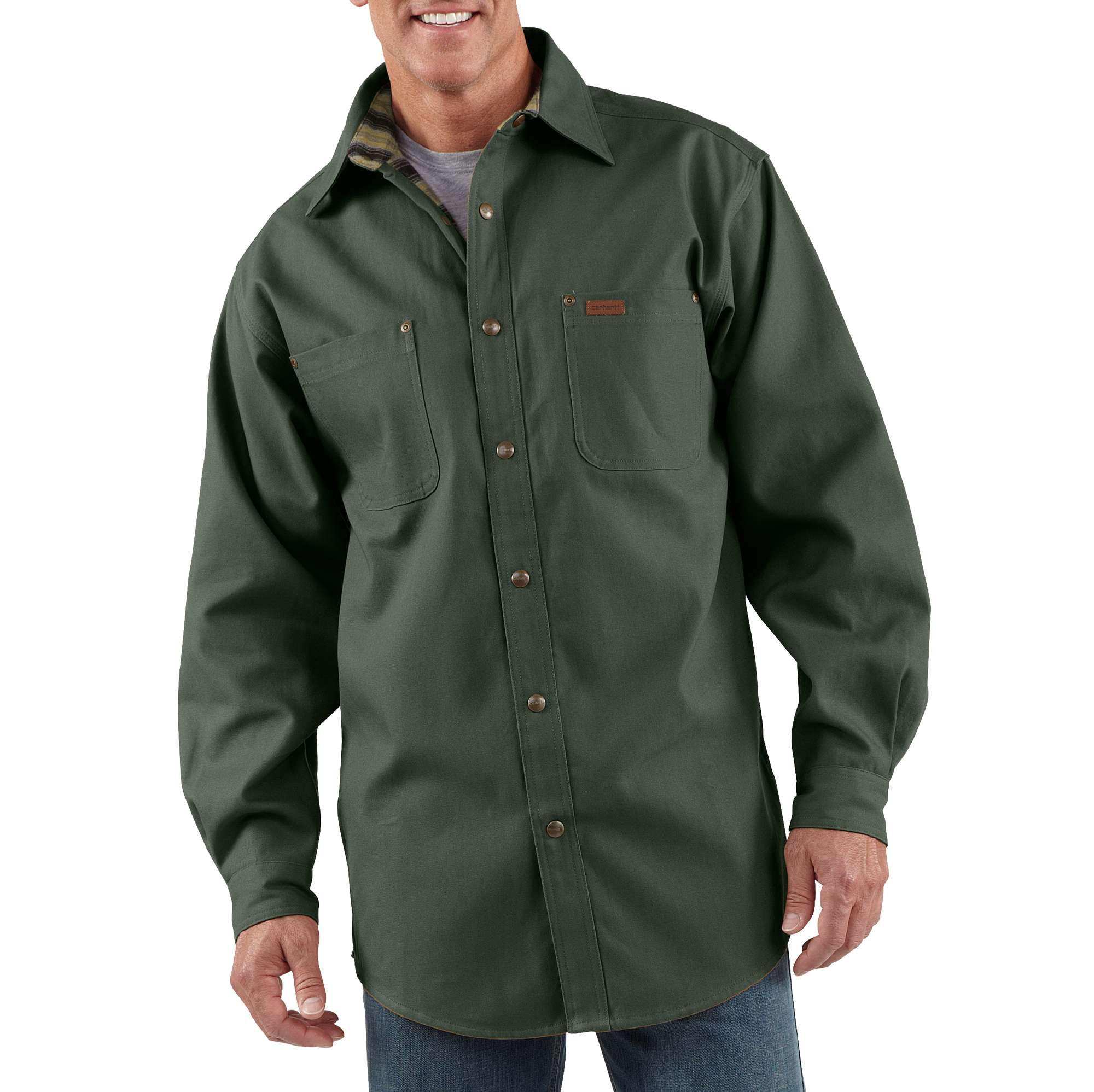 Mens Canvas Shirt Jac