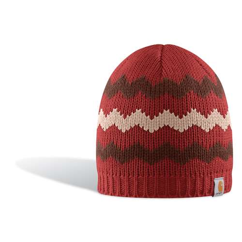 Womens Chunky Zig Zag Hat