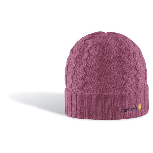 Womens Cuffed Zig Zag Hat