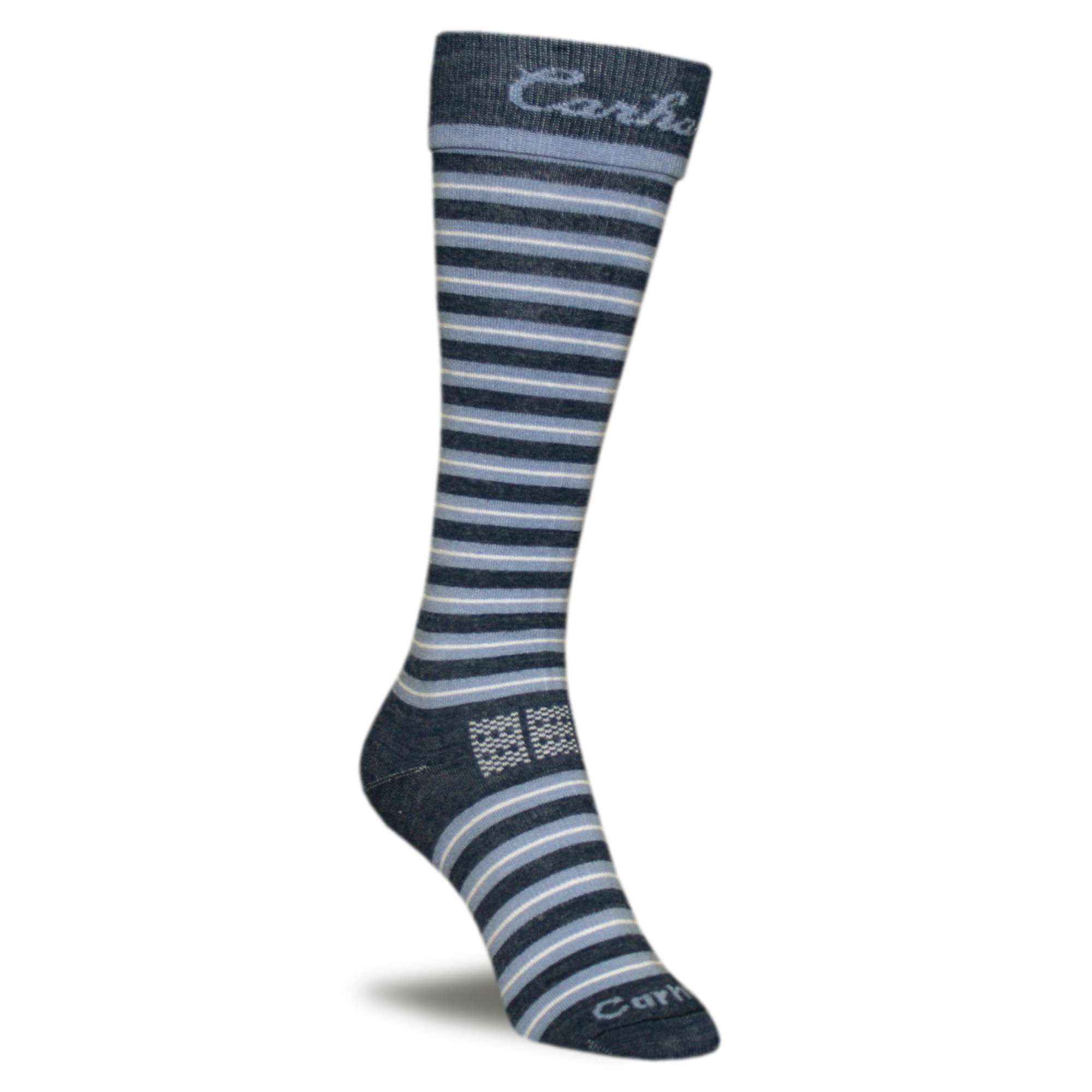 Carhartt Work-Dry Stripe Turn Cuff Knee High Sock