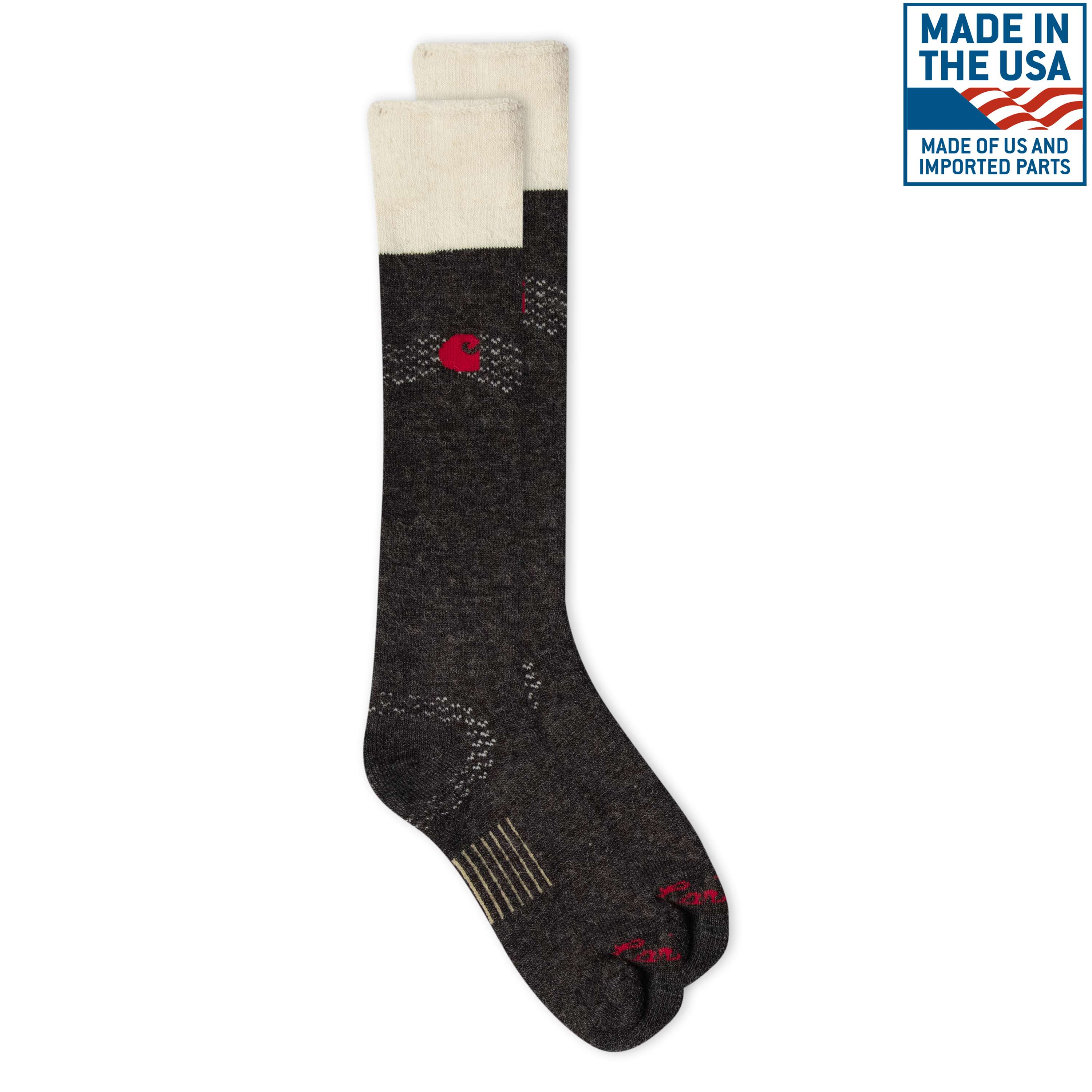 Women�s Snowflake Sherpa Cuff Graduated-Compression Boot Sock