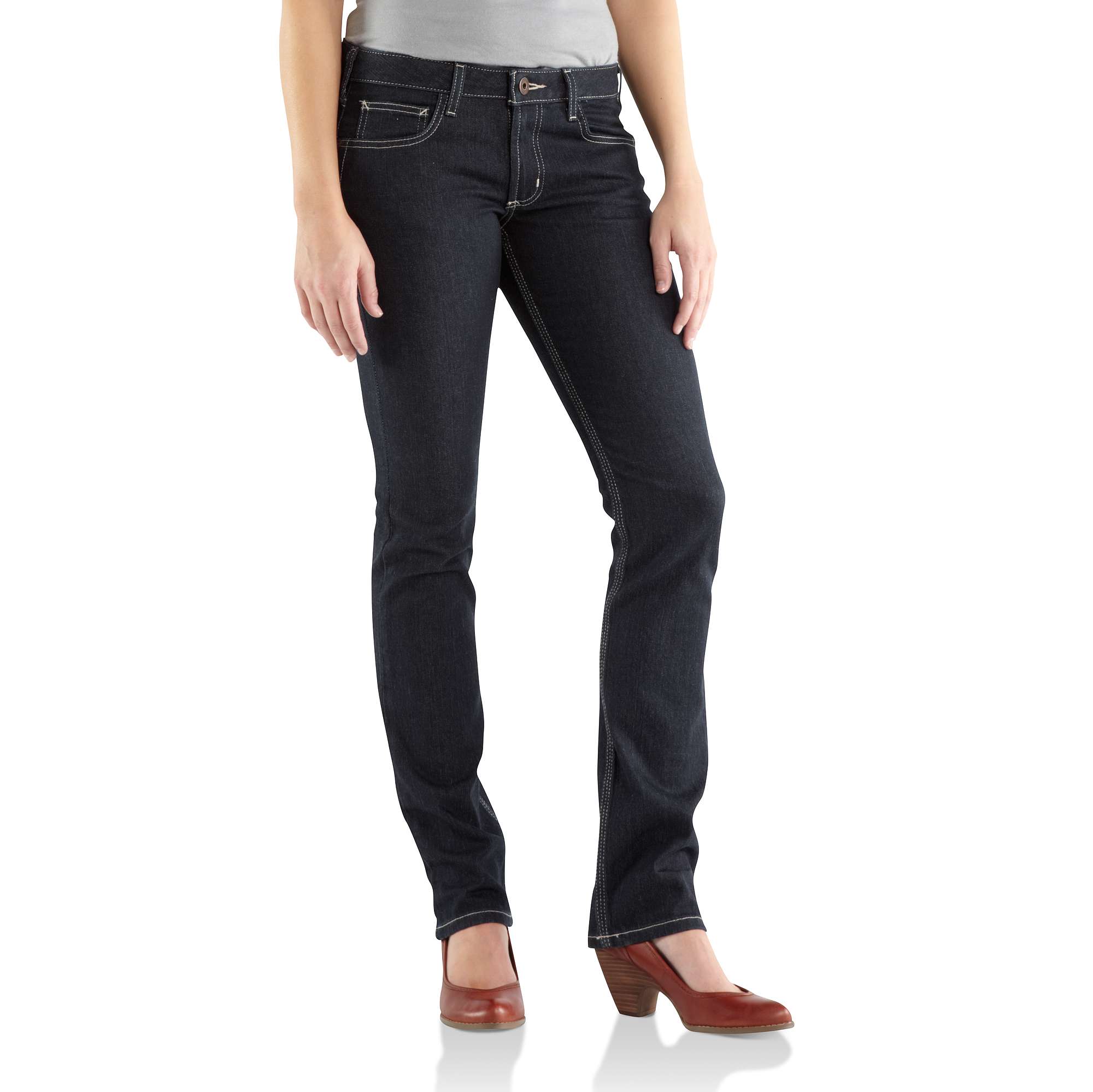 Womens Modern Fit Jean- Slim Straight