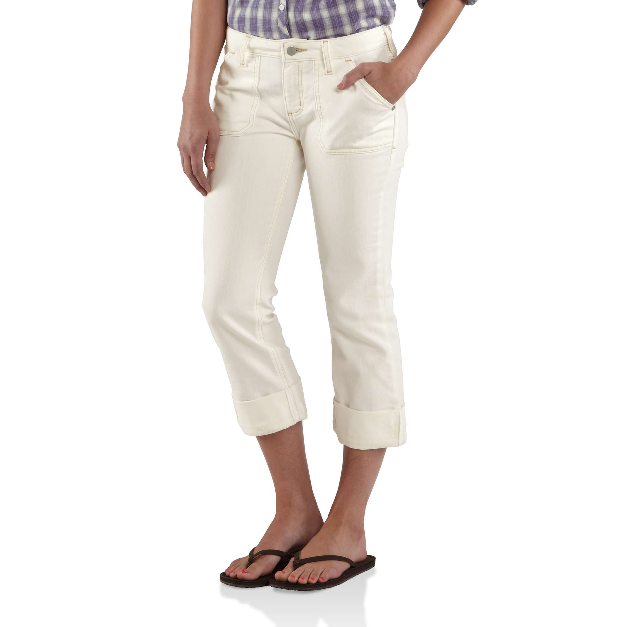 Women's Curvy-Fit Tomboy Cropped Pant