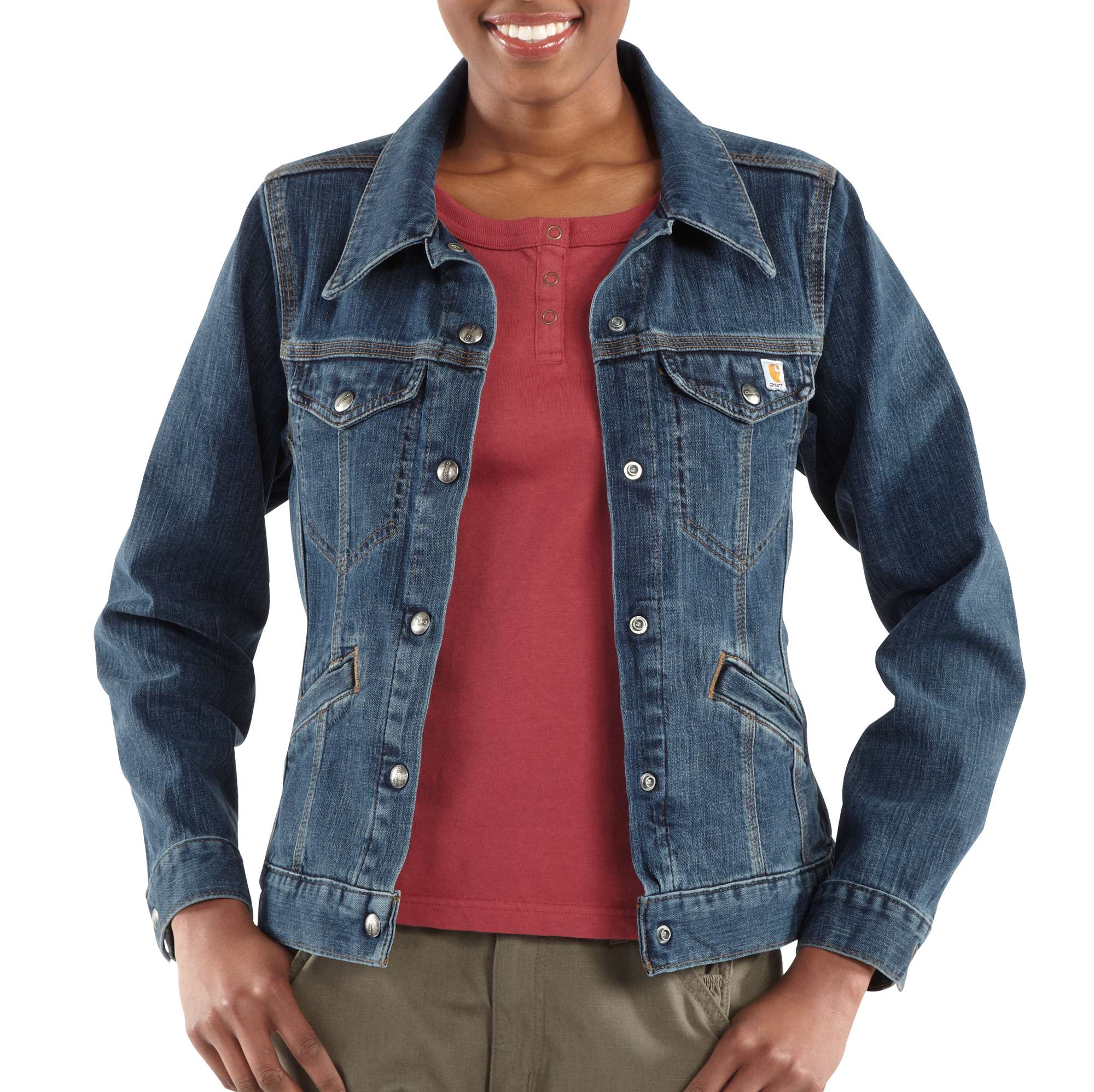 Women&rsquo;s Denim Jean Jacket - Unlined