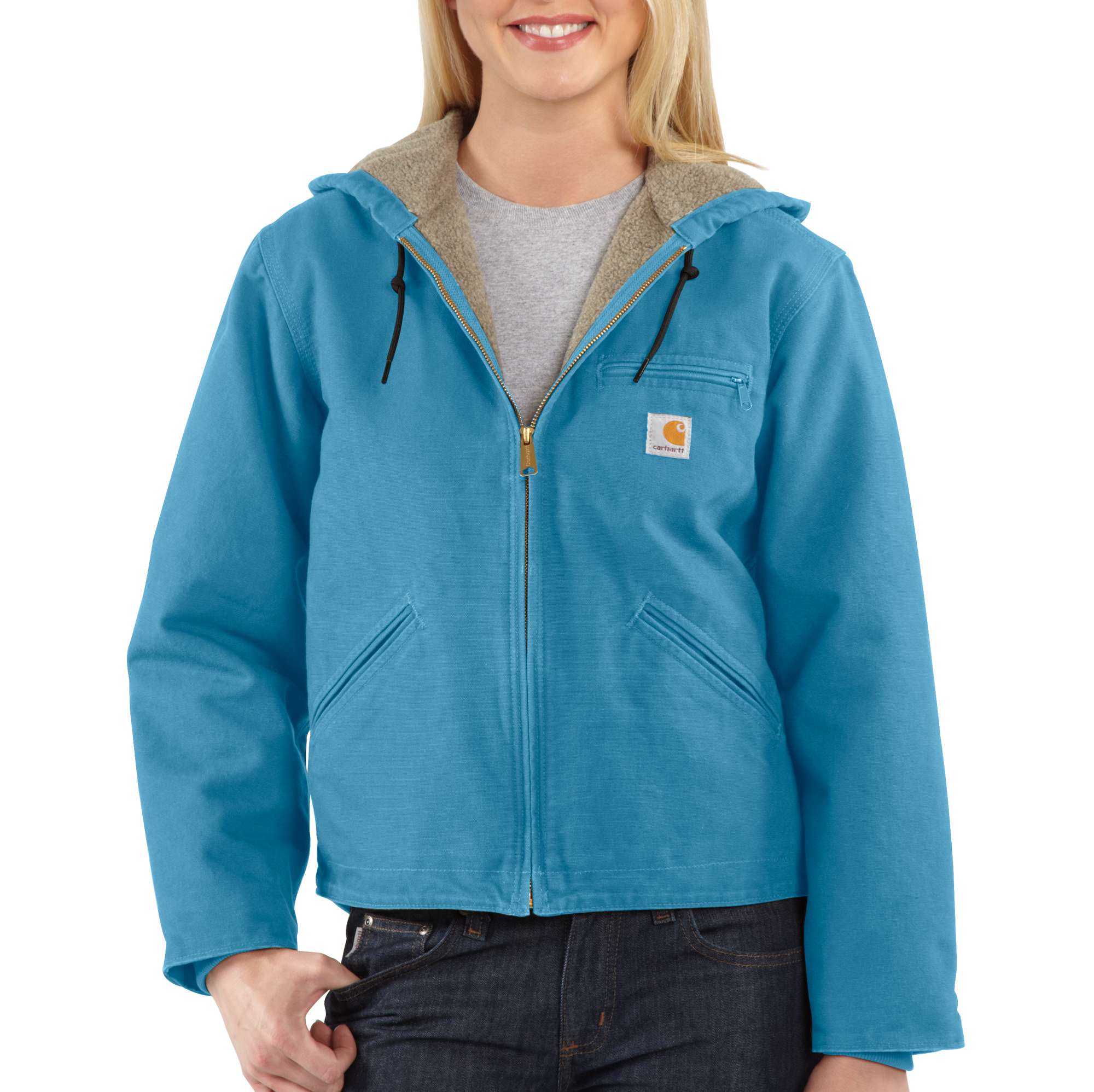 Women&rsquo;s  Sandstone Sierra Jacket/Sherpa-Lined