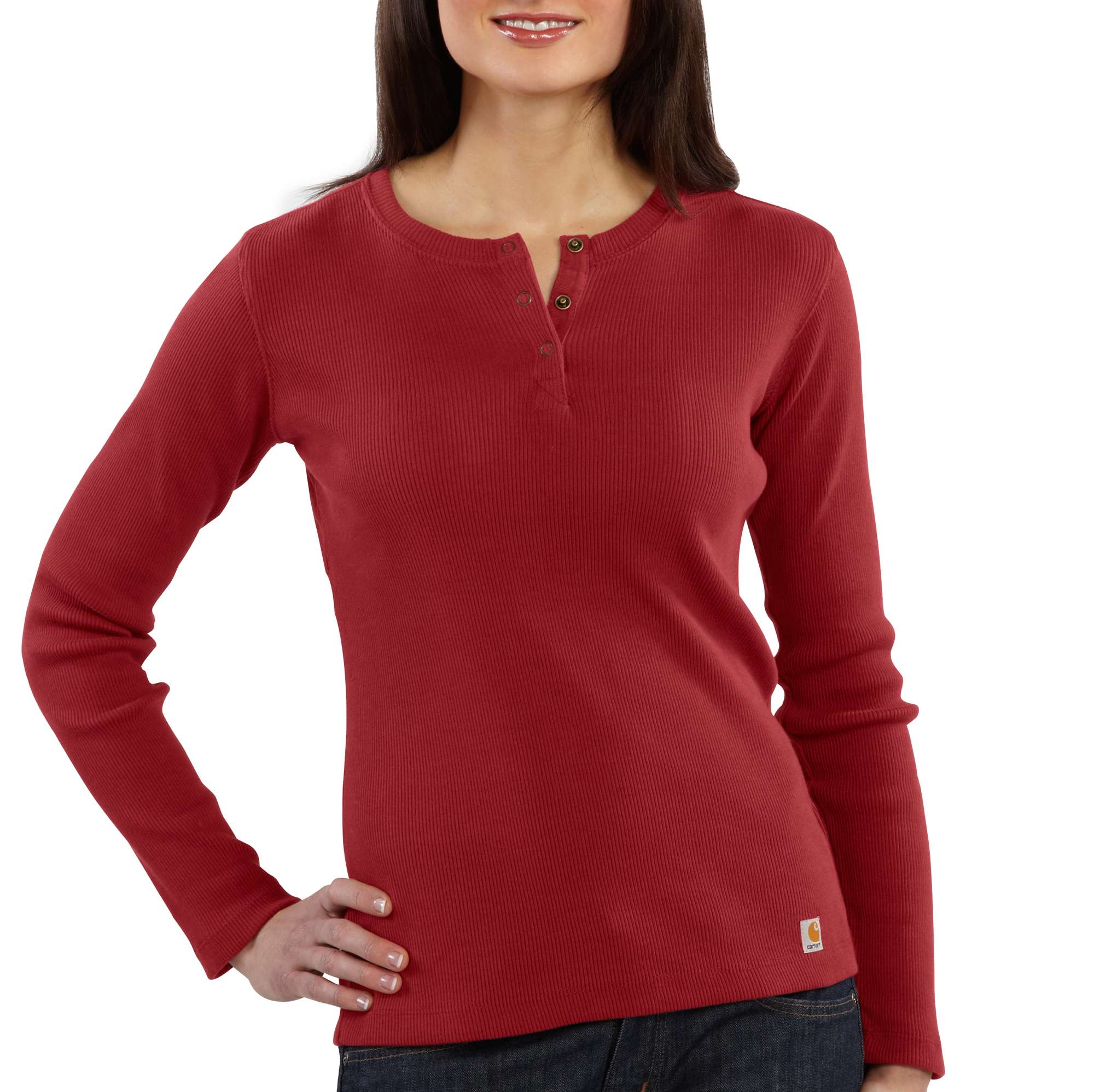 Women&rsquo;s Long Sleeve Henley