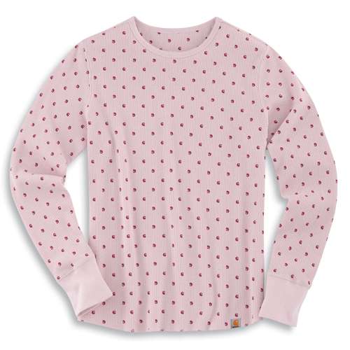 Womens C Print Waffle T-Shirt