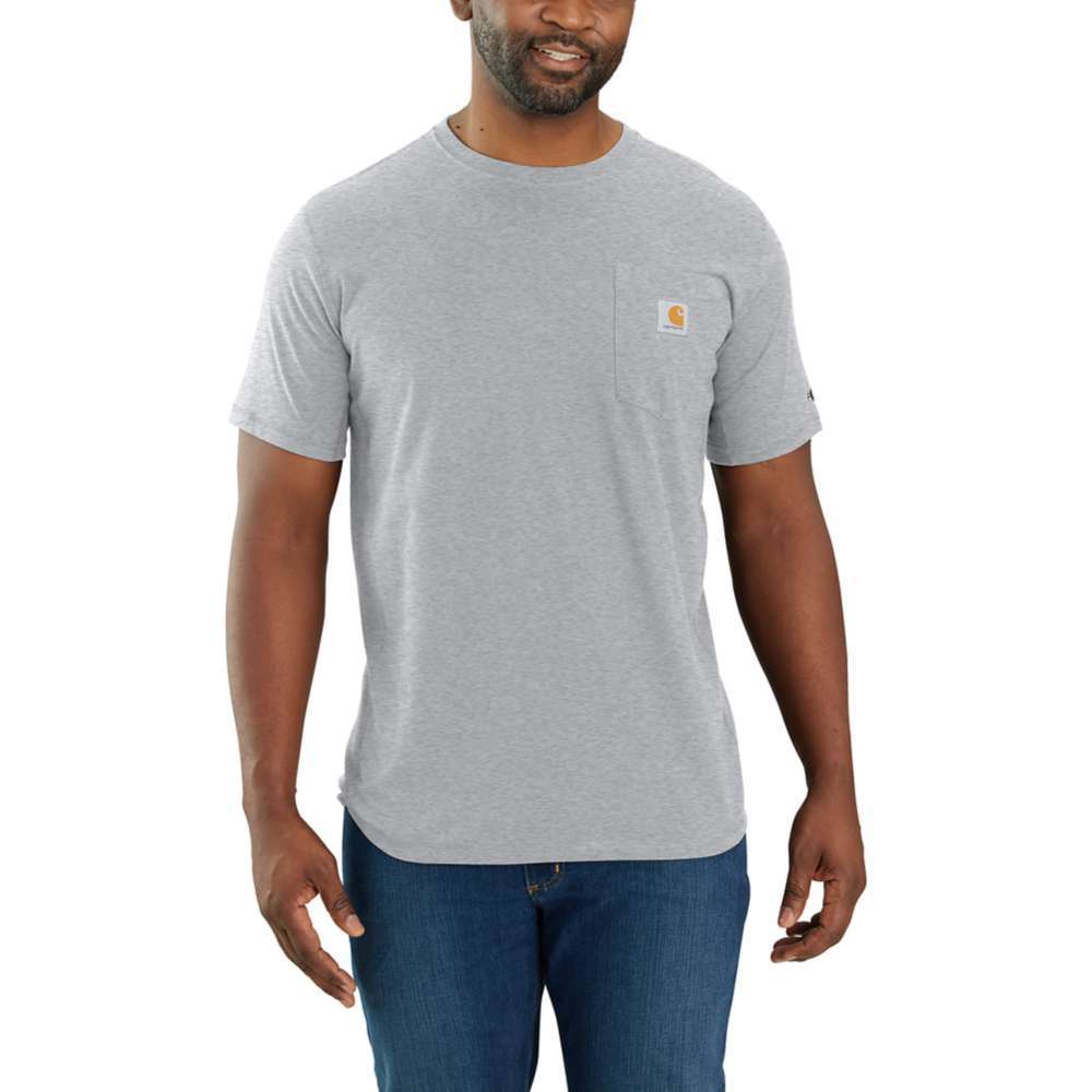 FORCE® RELAXED FIT MIDWEIGHT SHORT-SLEEVE POCKET T-SHIRT