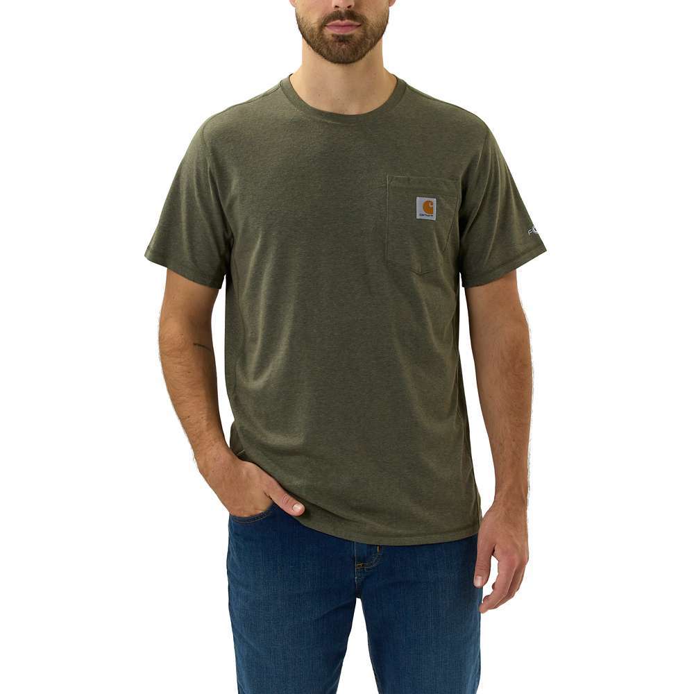 FORCE® RELAXED FIT MIDWEIGHT SHORT-SLEEVE POCKET T-SHIRT